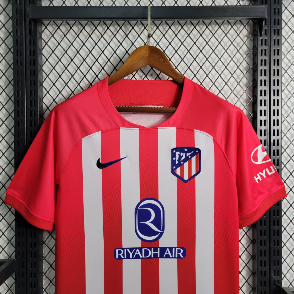 Atletico Madrid 23-24 Home Stadium Jersey - Fans Version