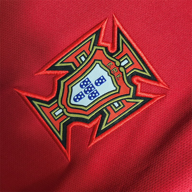 Retro Portugal 16-17 Home Stadium Long Sleeve Jersey