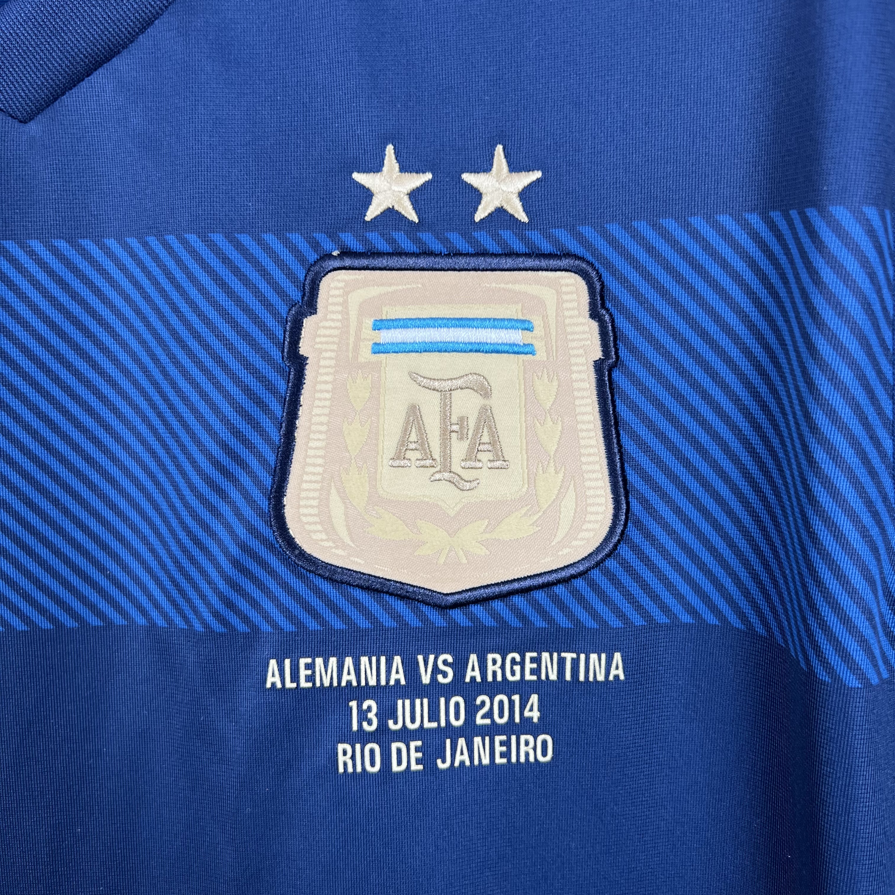 Retro Argentina 2014 Away Stadium Jersey
