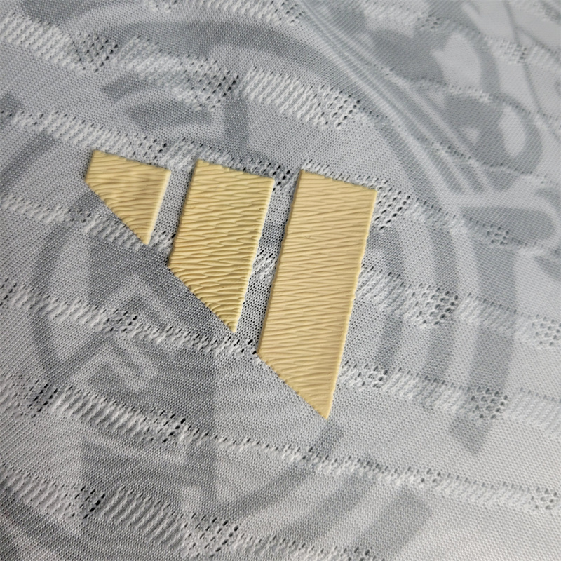 Real Madrid 23-24 White Black Jersey - Player Version