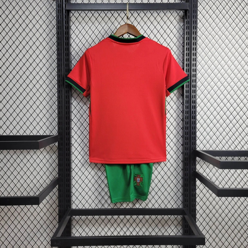Portugal 2024 Home Stadium Kids Kit