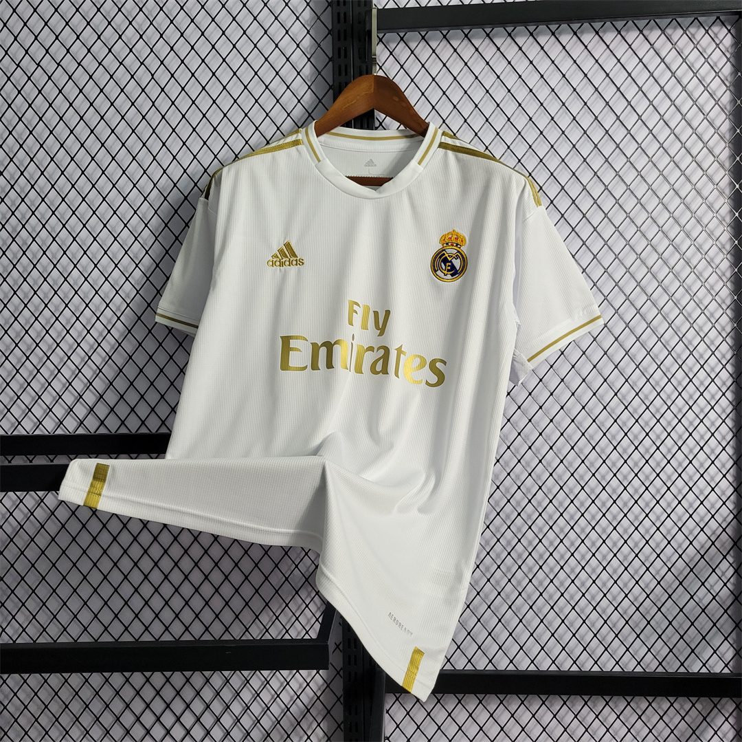 Retro Real Madrid 19-20 Home Stadium Jersey