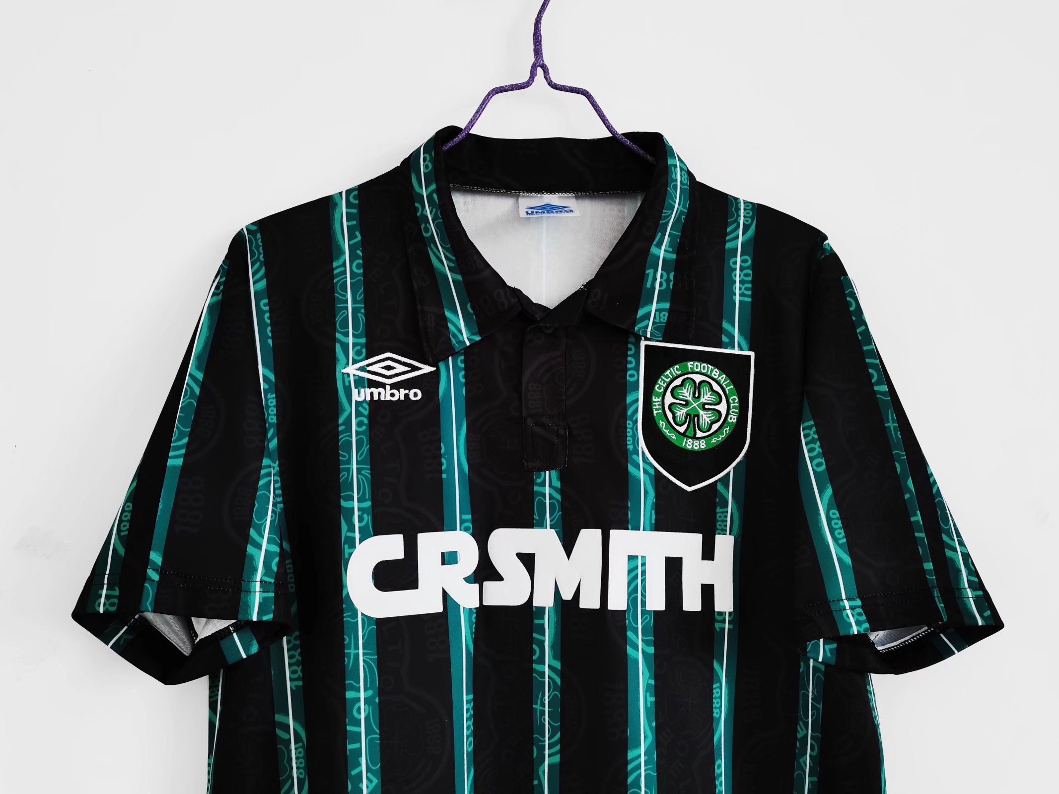 Retro Celtic 1992-93 Away Stadium Jersey