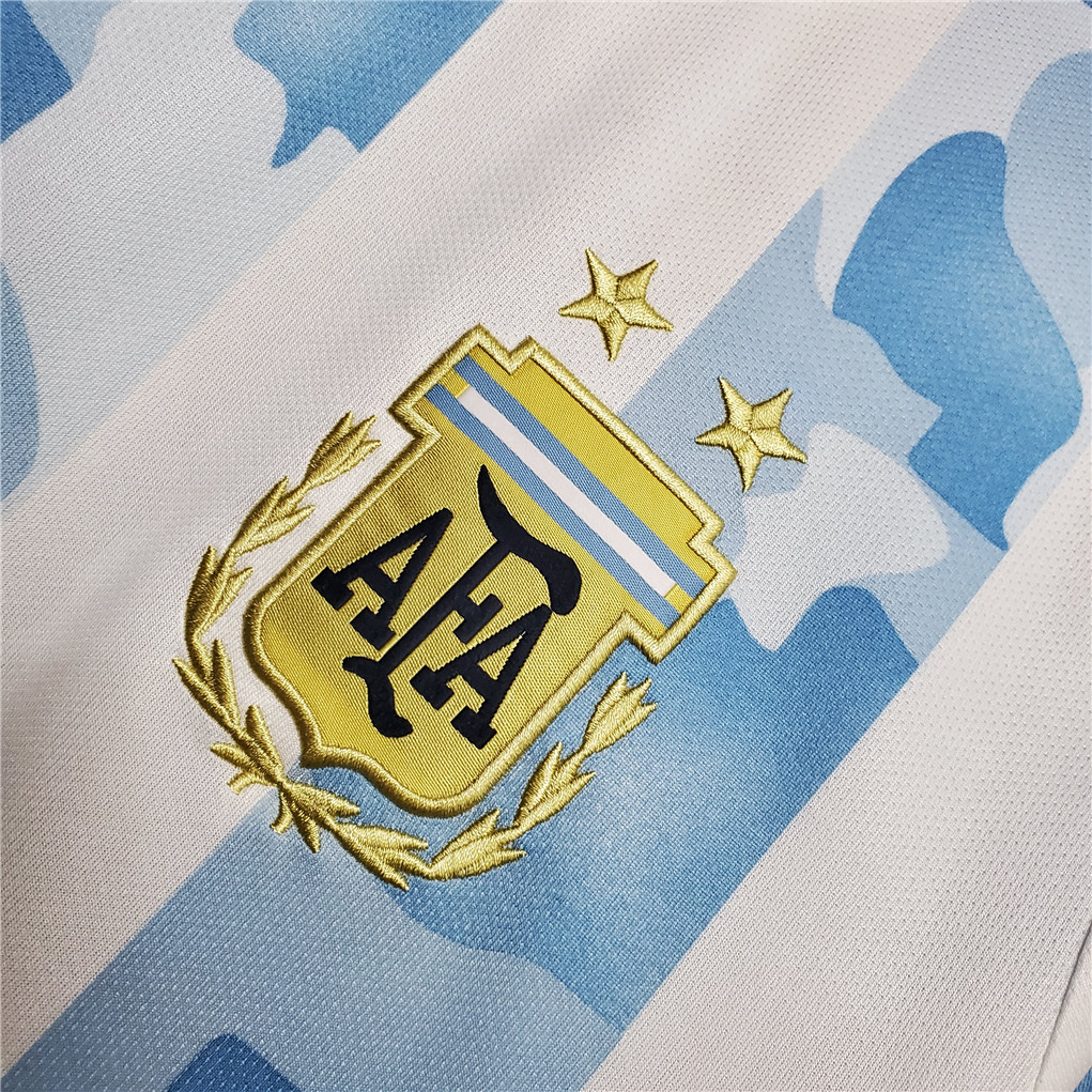 Retro Argentina 2021 Home Stadium Jersey