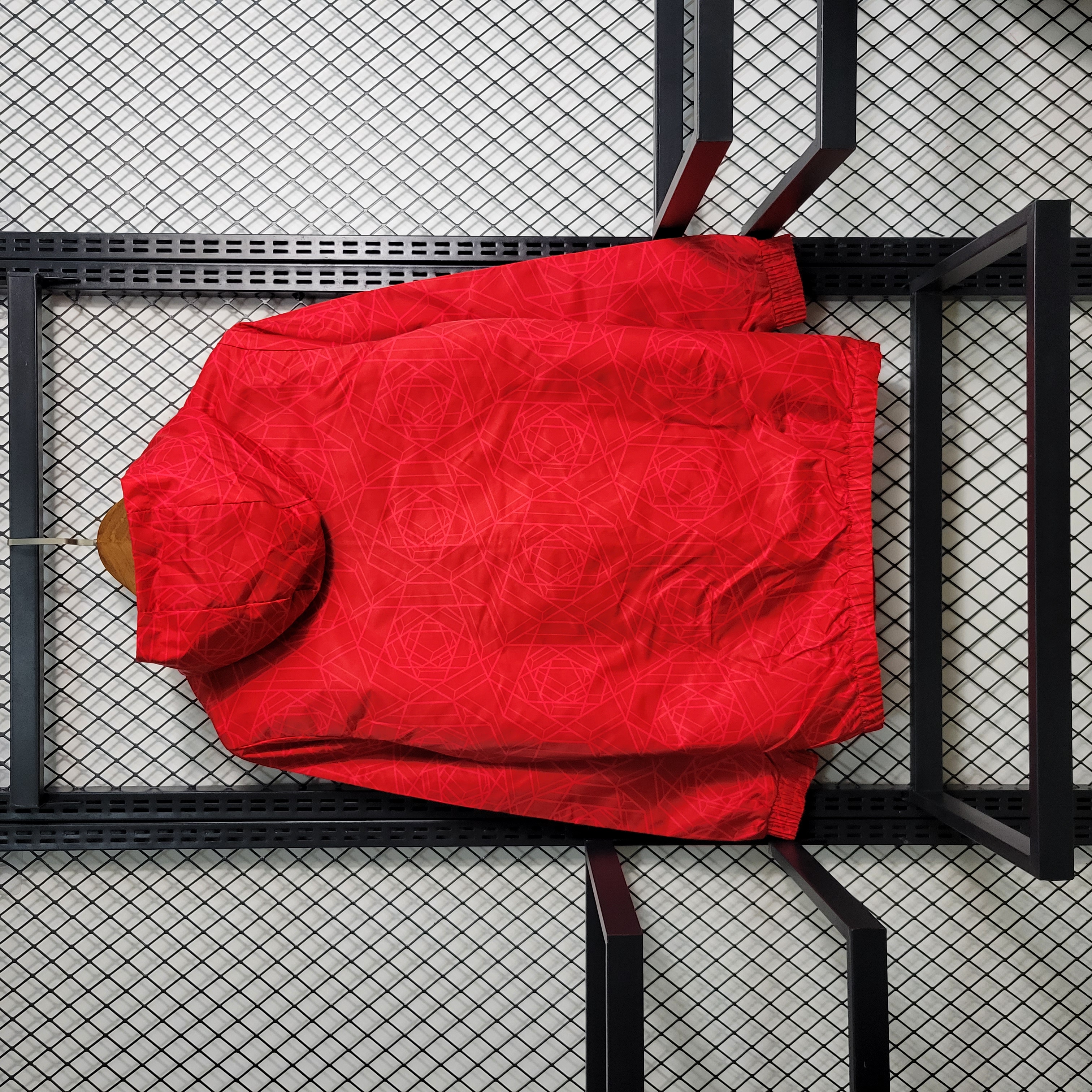 Manchester United 23-24 DNA Windbreaker Jacket - Red