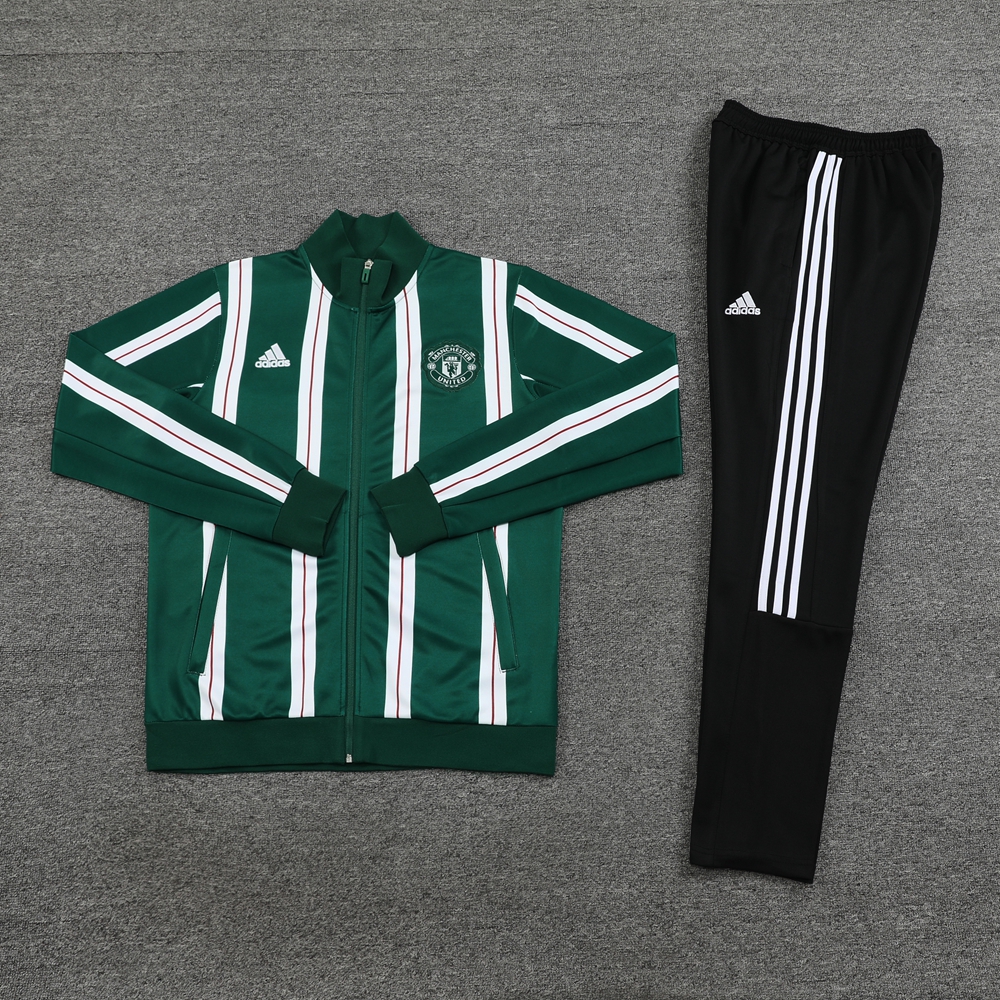Manchester United 23-24 Jacket Training Tracksuit - Green