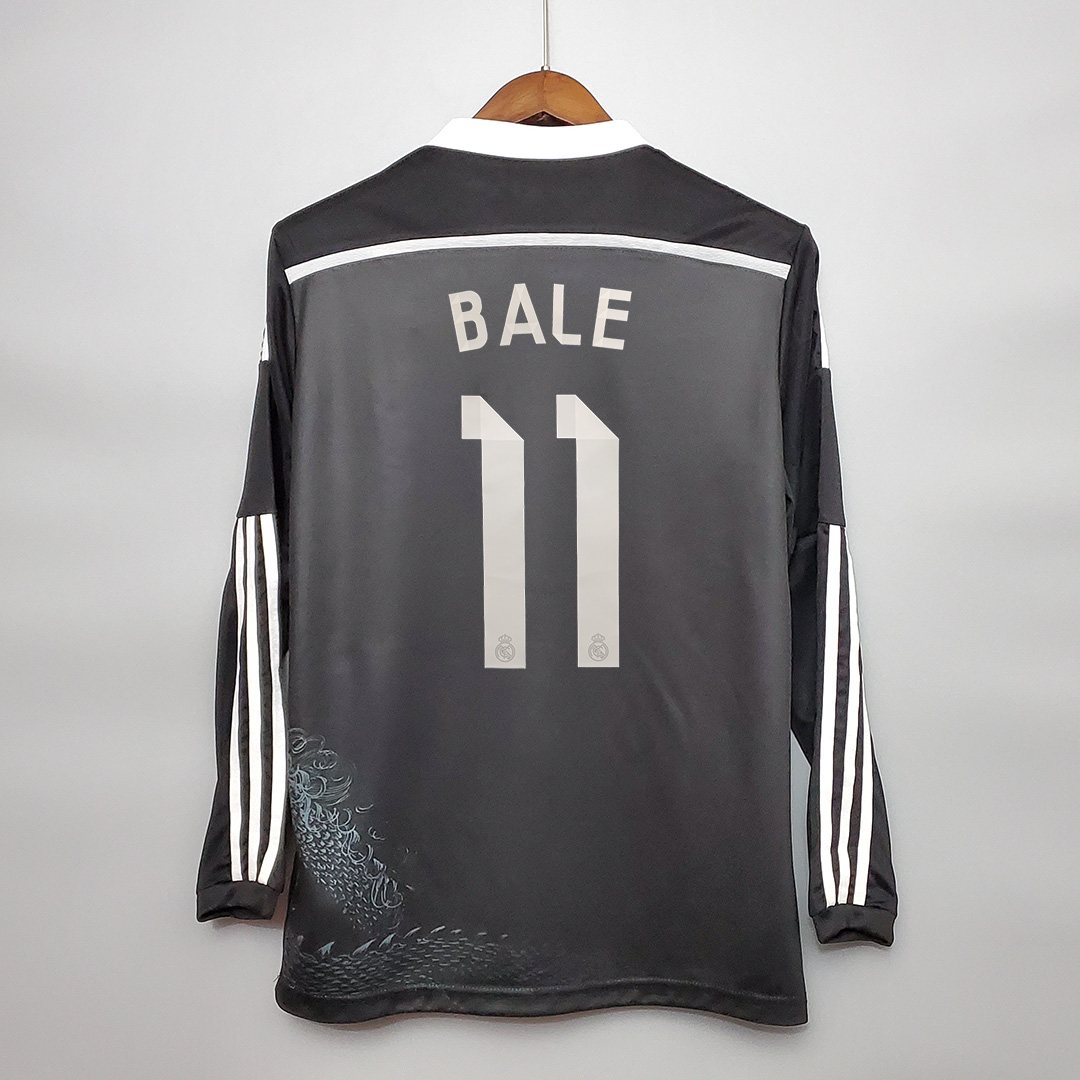 Real Madrid Retro 14-15 Third Away Long Sleeve Jersey