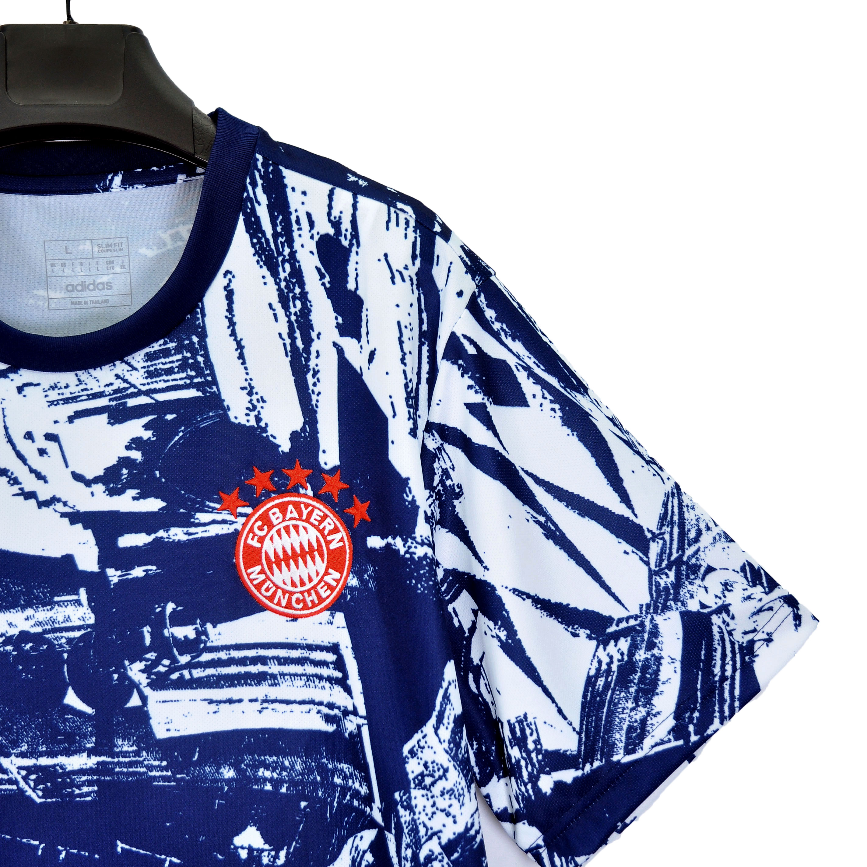 Bayern Munich 23-24 Blue Training Jersey - Fans Version