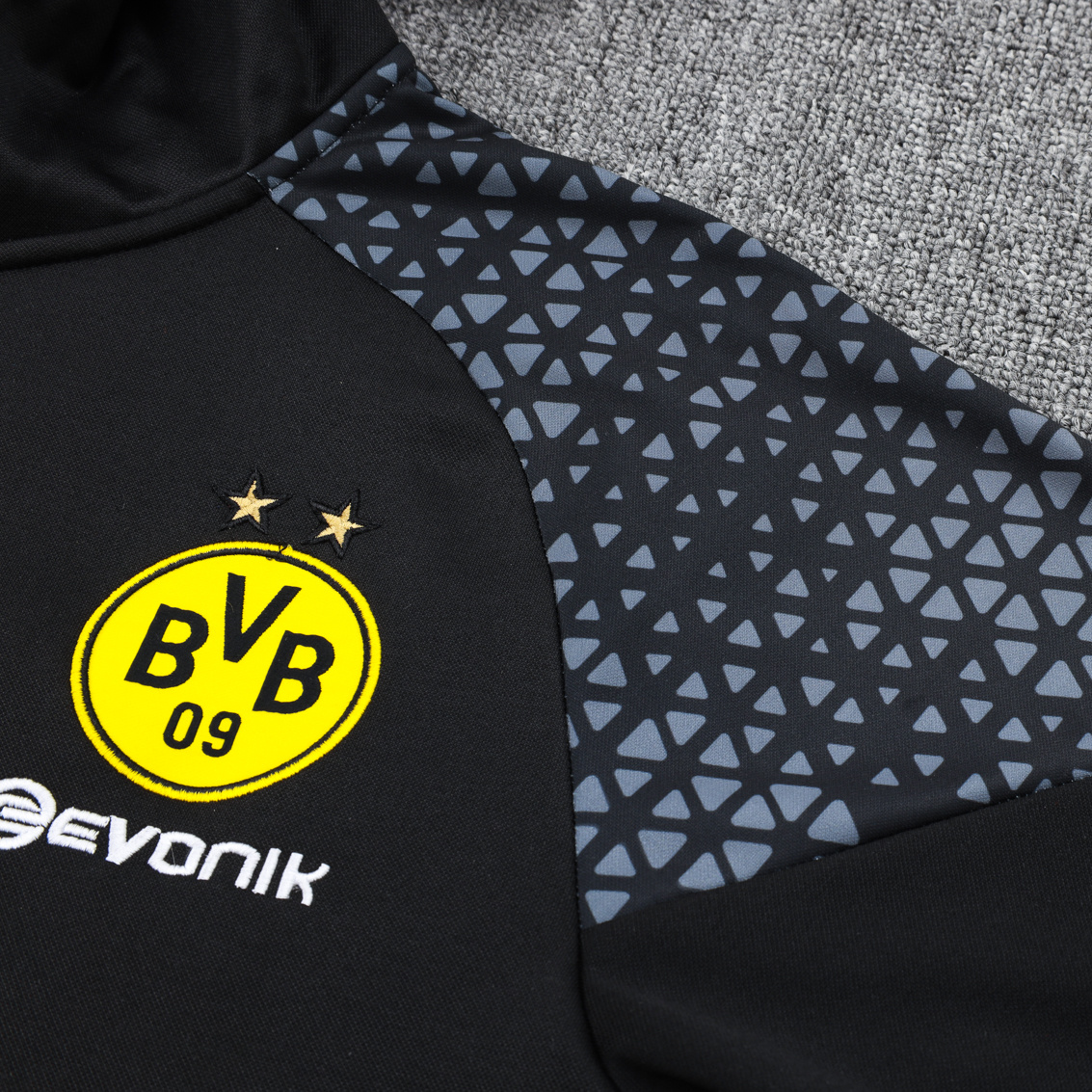 Dortmund 23-24 Men's Training Hoodie + Pants - Black
