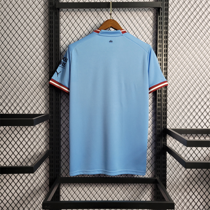 Manchester City 22/23 Home Jersey - Fans Version & Final Haaland