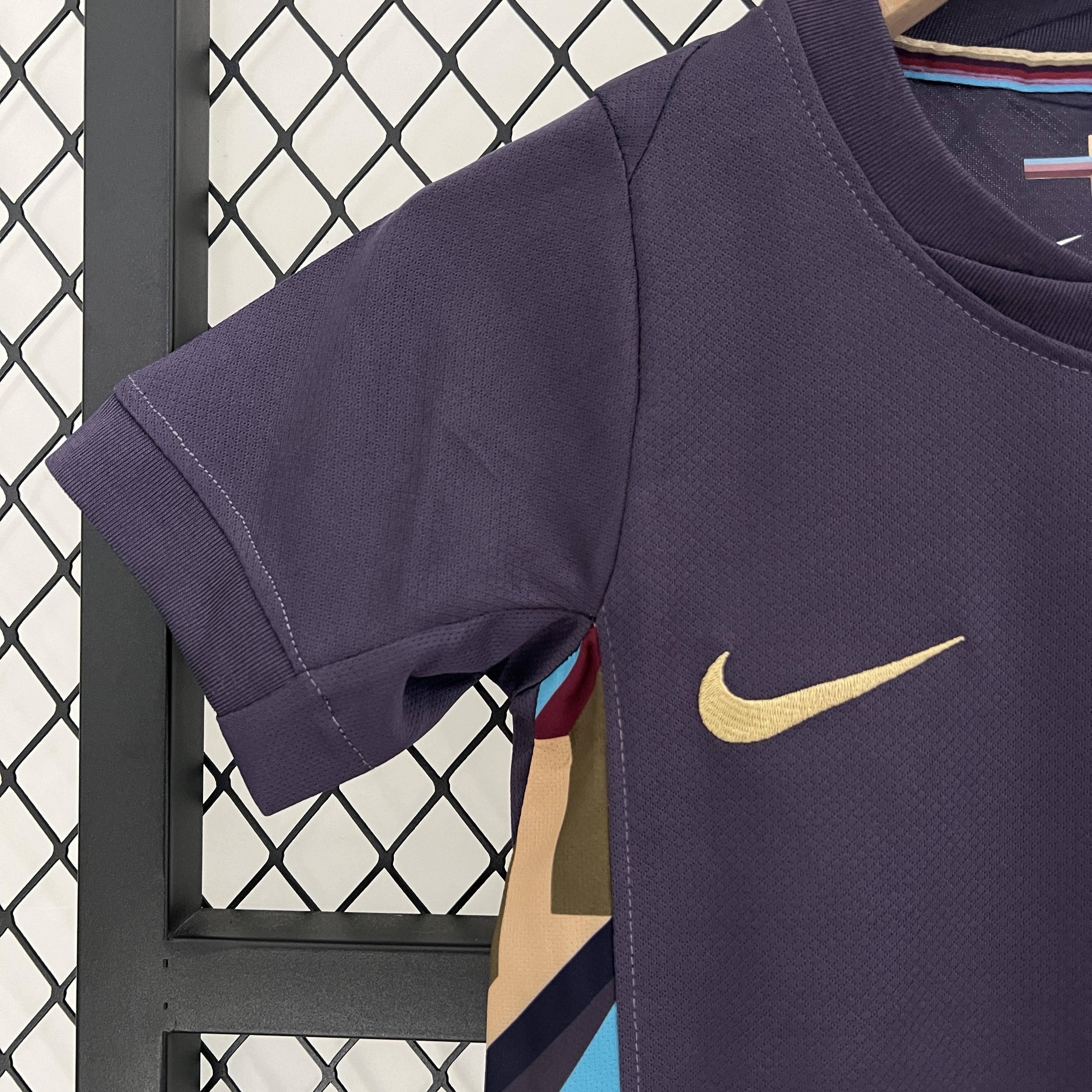 England 2024 Away Stadium Kids Kit