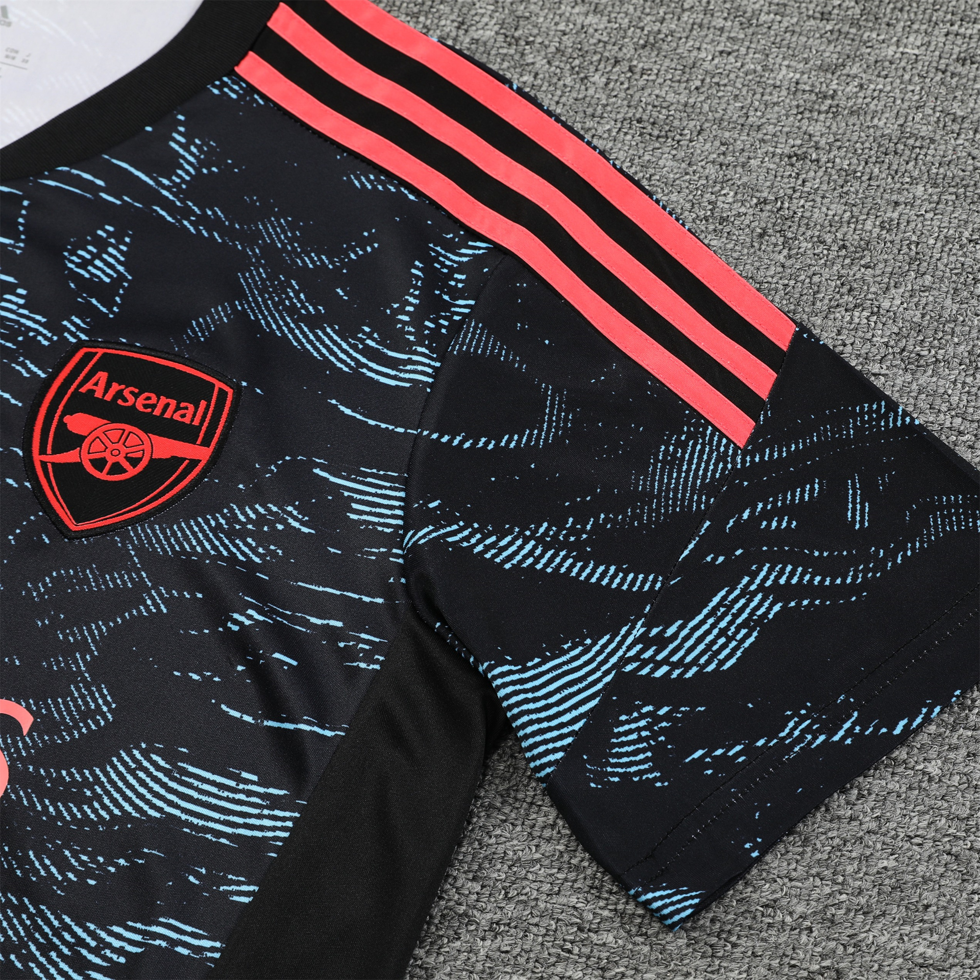 Arsenal 23-24 Short-Sleeve Training Set - Blue & Orange