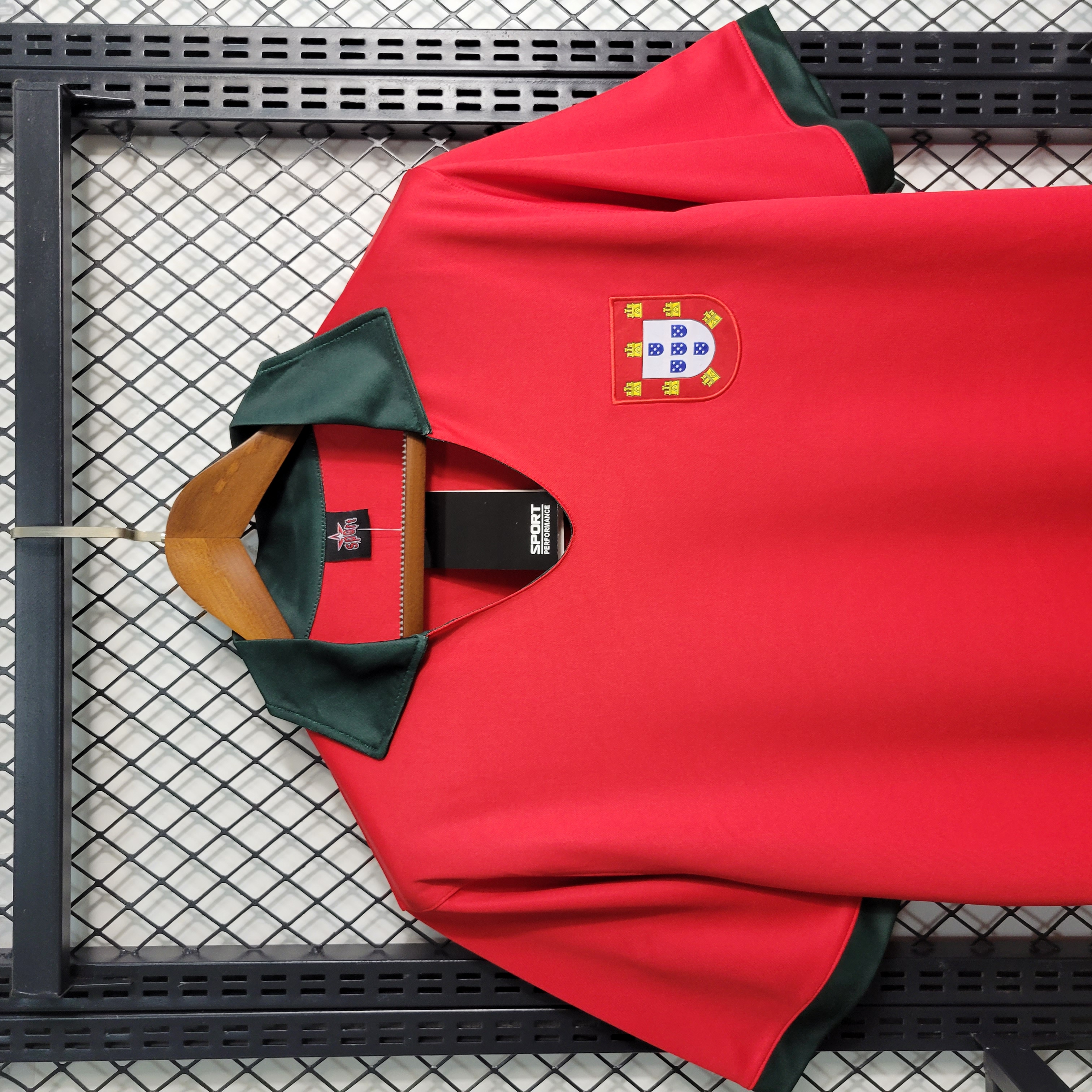 Retro Portugal 1972 Home Stadium Jersey