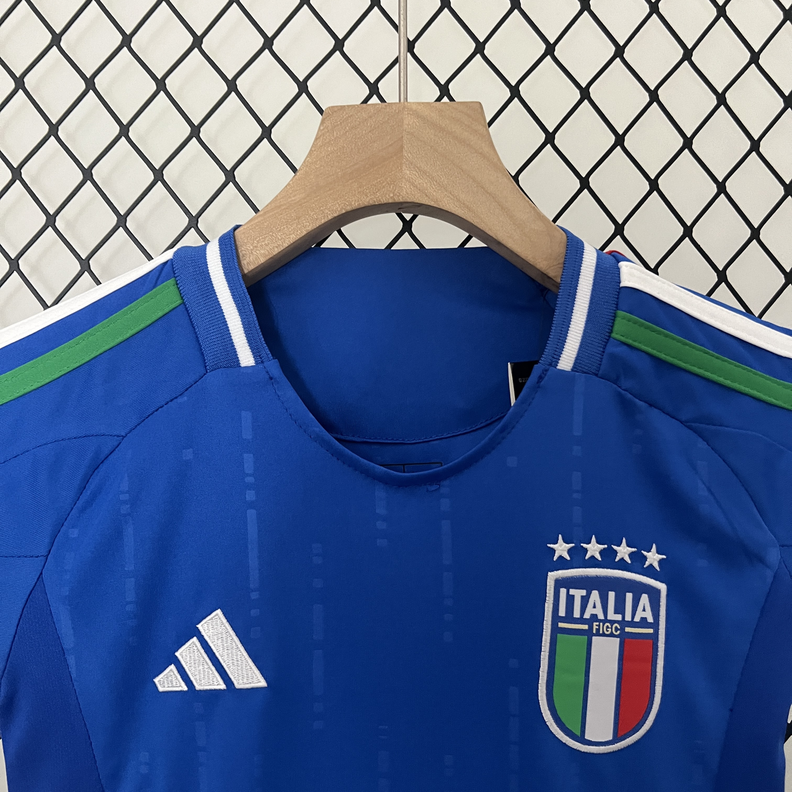 Italy 2024 Home Stadium Kids Kit