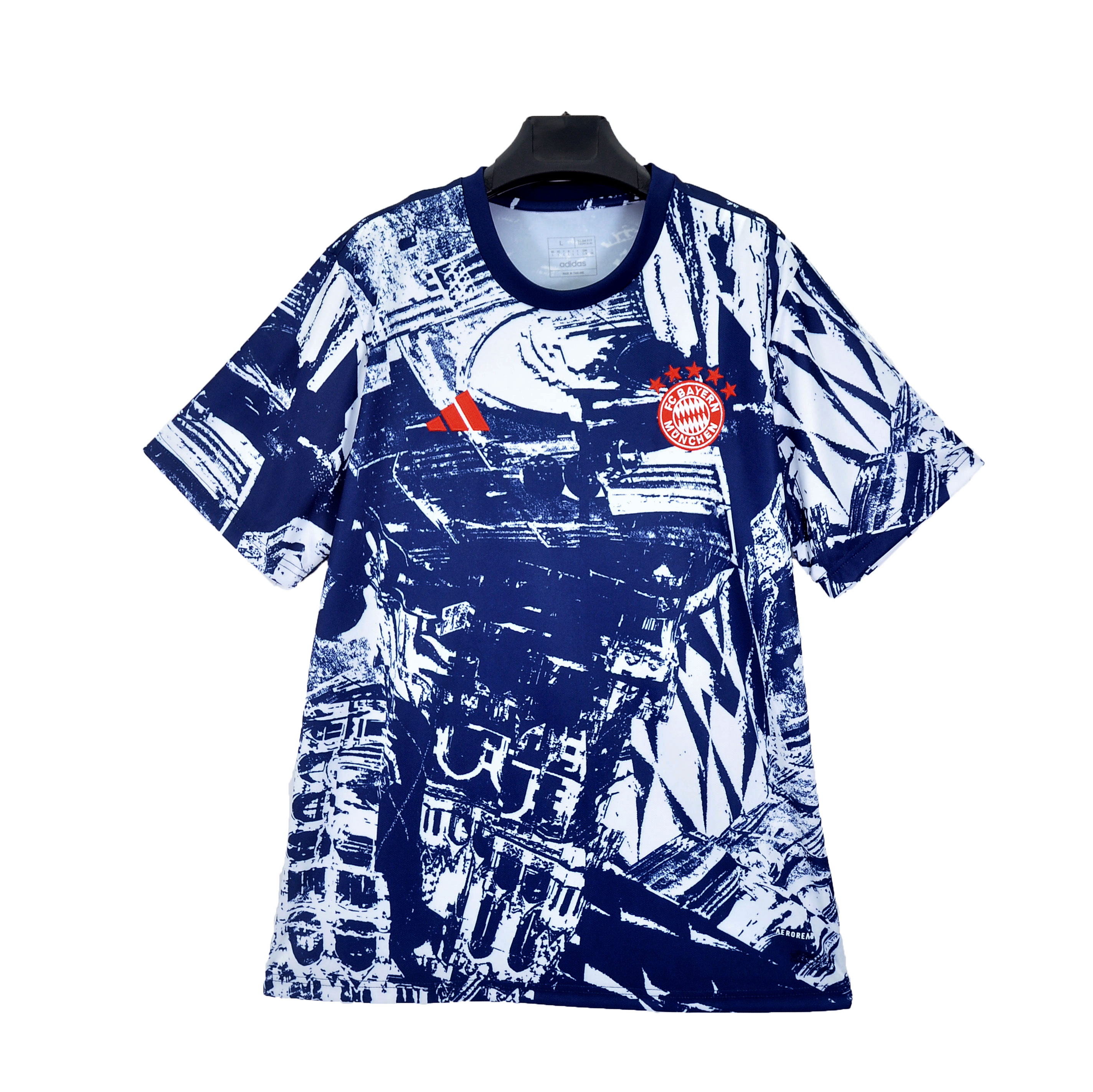 Bayern Munich 23-24 Blue Training Jersey - Fans Version