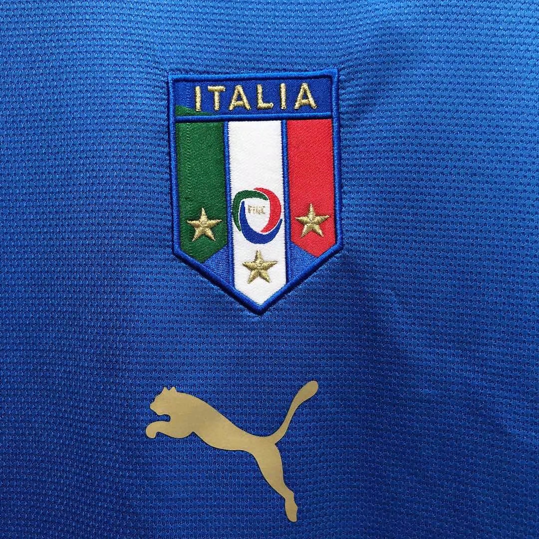 Retro Italy 2006 Home Stadium Jersey