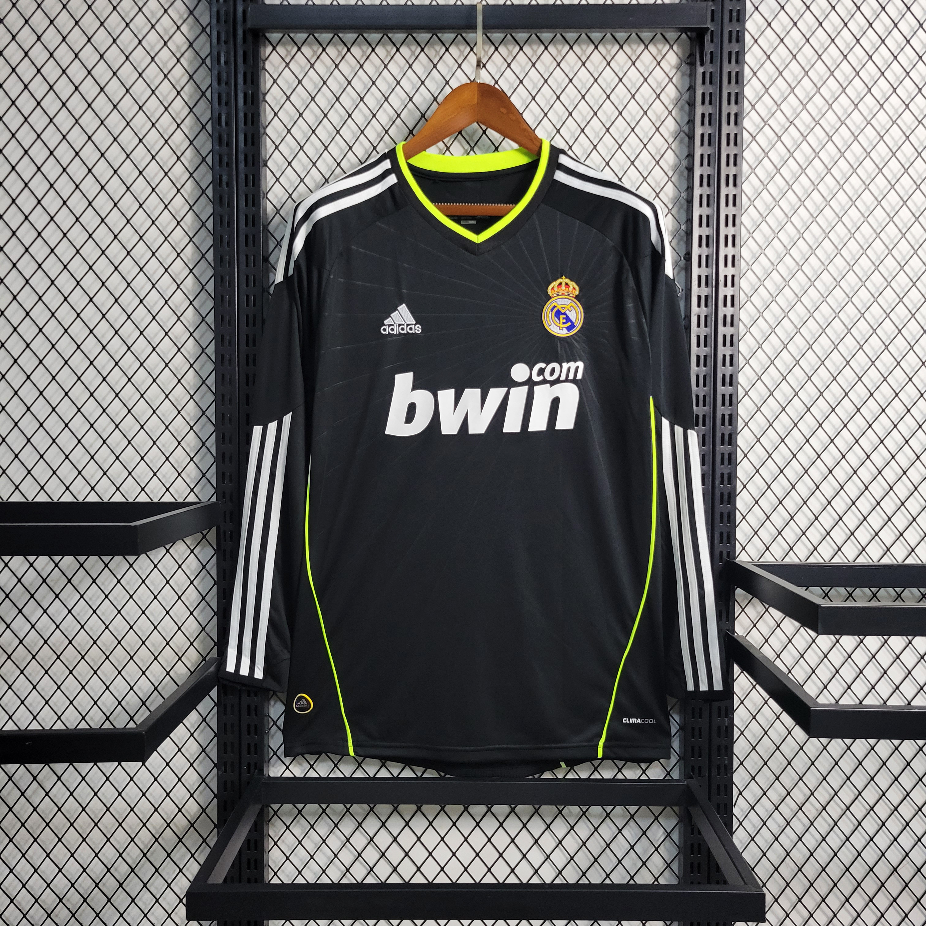 Retro Real Madrid 10-11 Away Stadium Long Sleeve Jersey