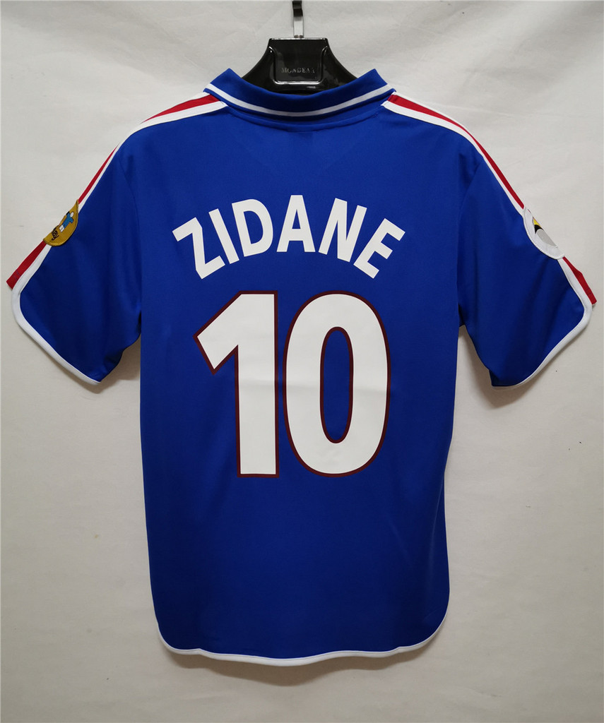 Retro France 2000 Home Stadium Jersey