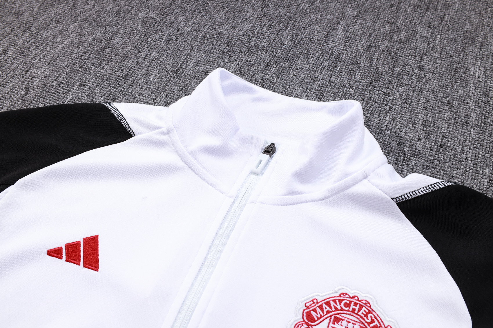 Manchester United 23-24 Jacket Training Tracksuit -White