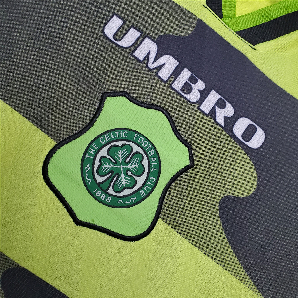 Retro Celtic 1996-97 Away Stadium Jersey