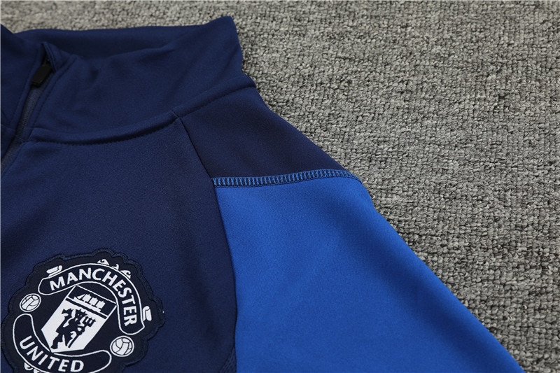 Manchester United 23-24 Long Sleeve Training Set -Blue