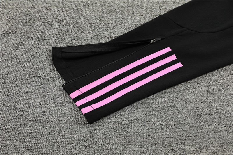 Juventus 23-24 Long Sleeve Training Set -Black and White