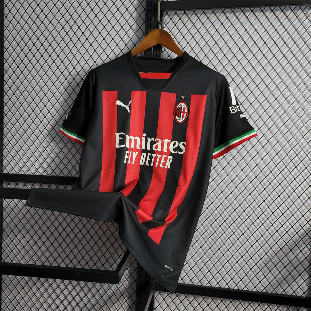 22-23 AC Milan Home Jersey - Fans Version