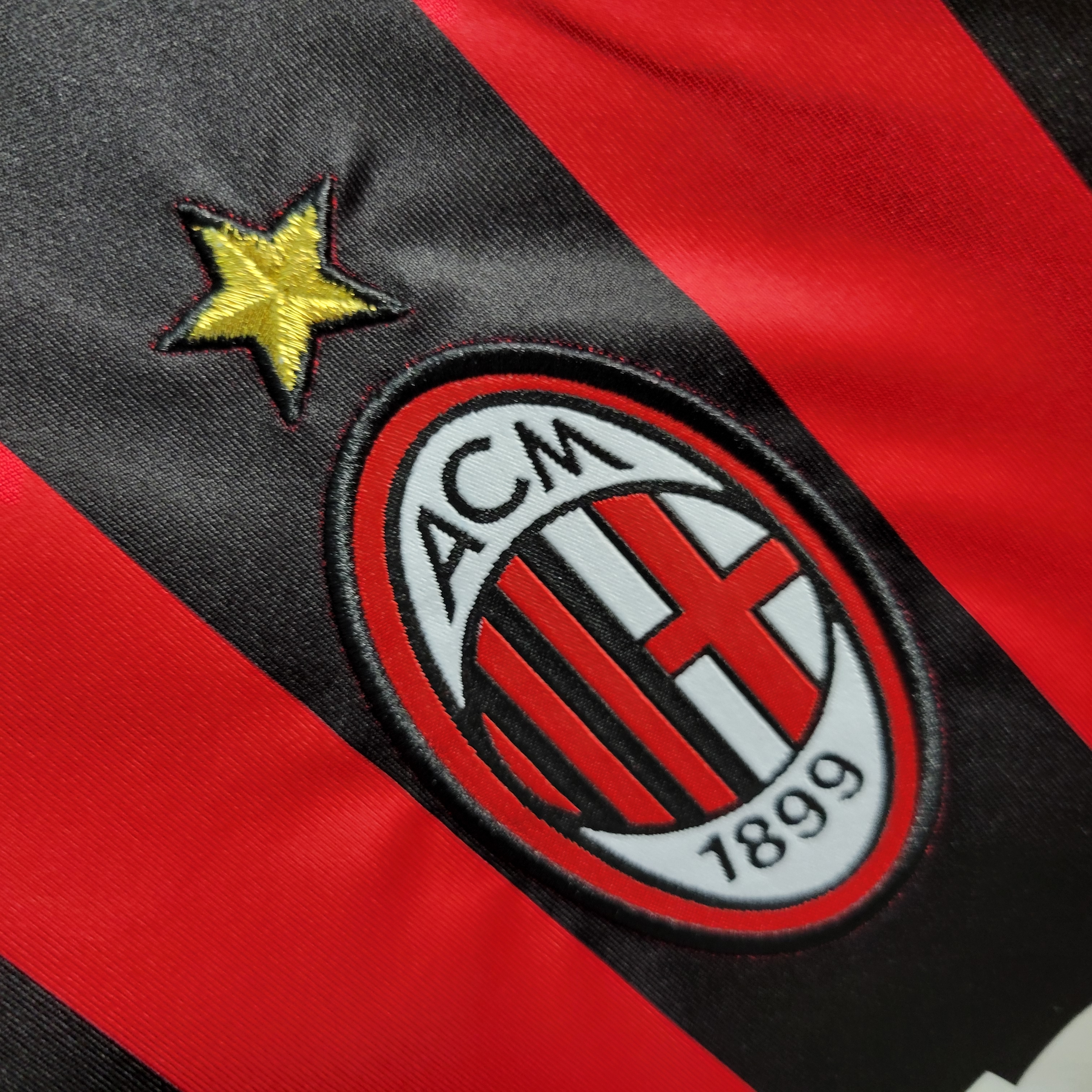 Retro AC Milan 06-07 Home Stadium Long Sleeve Jersey