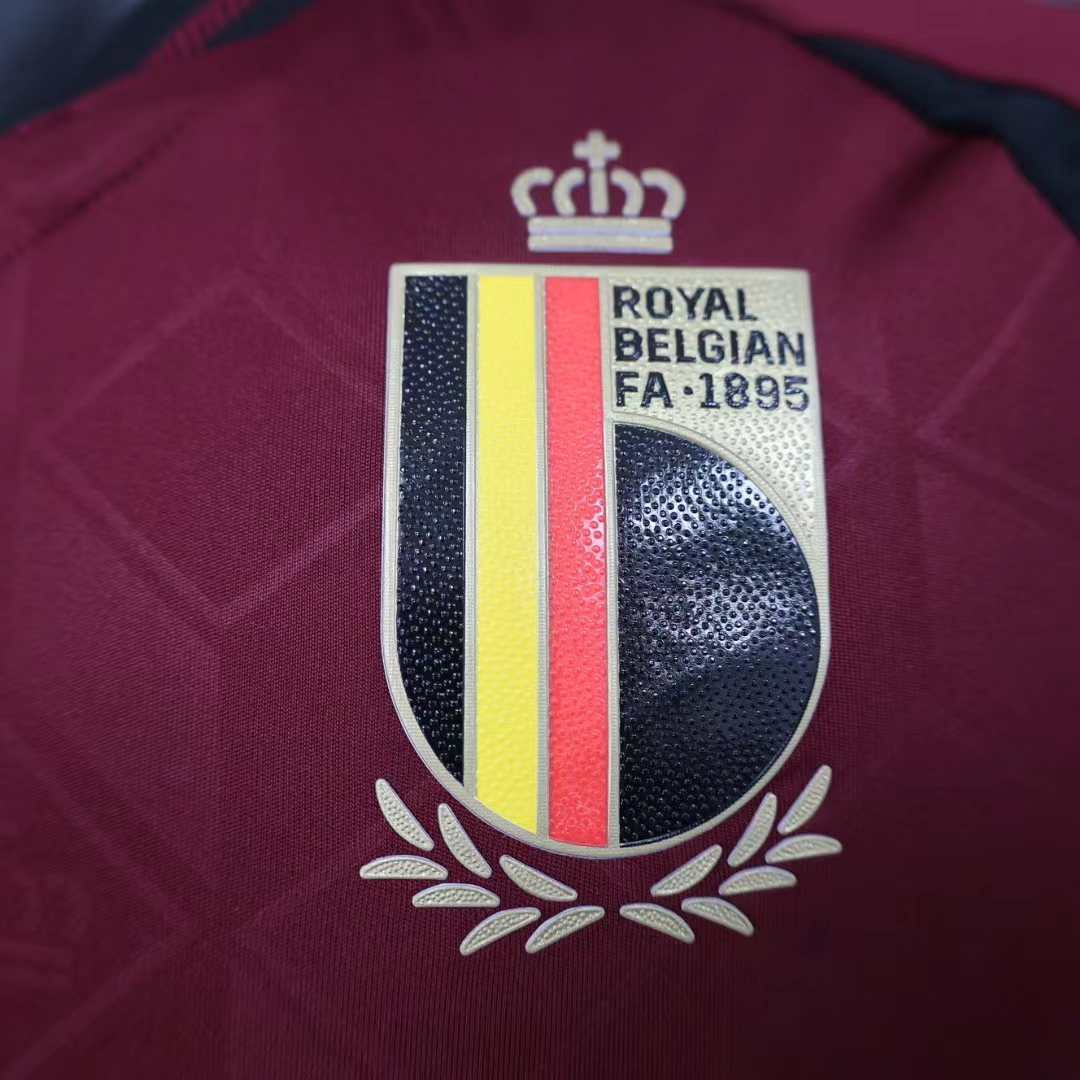 Belgium 2024 Home Stadium Jersey - Player Version