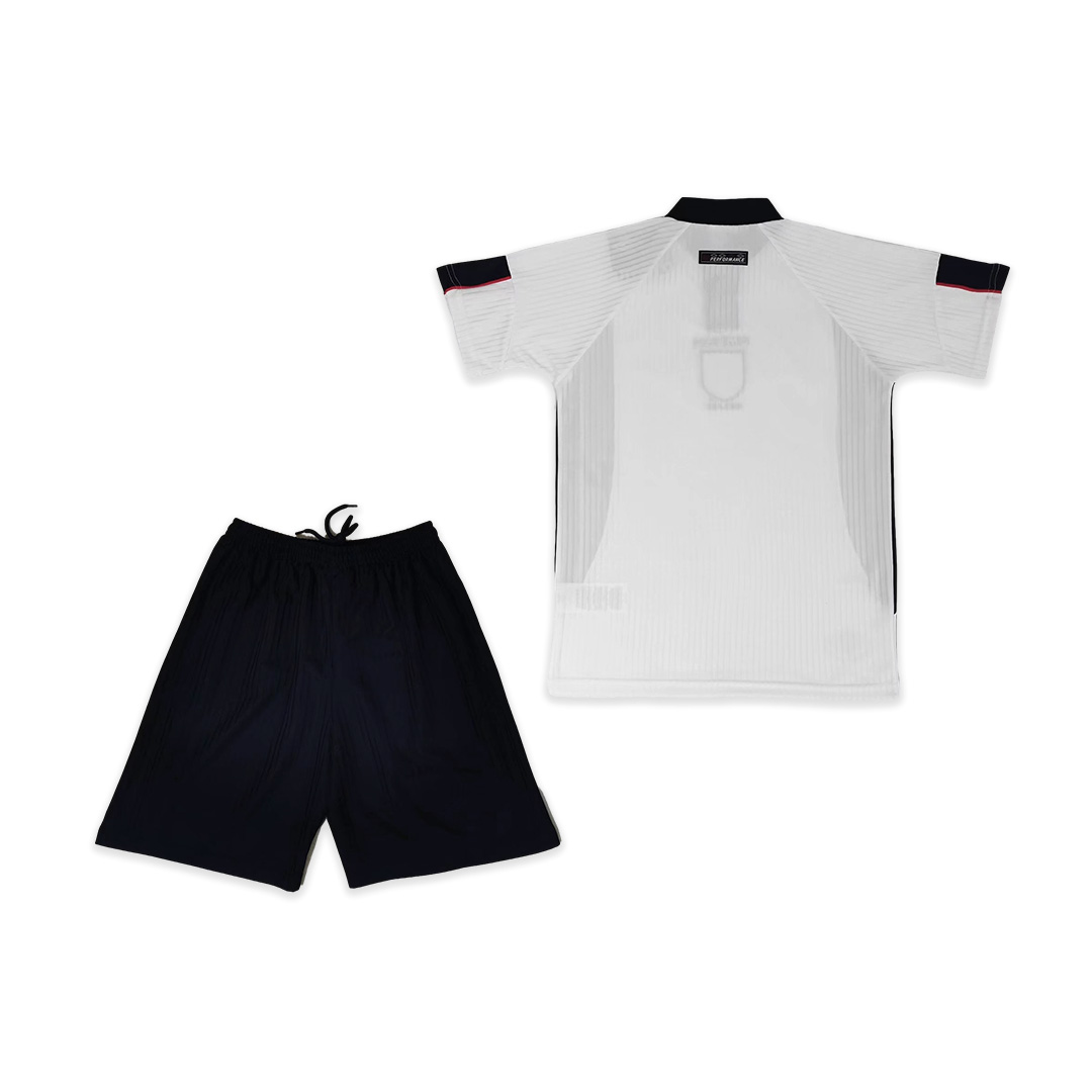 Retro England 1998 Home Stadium Kids Kit