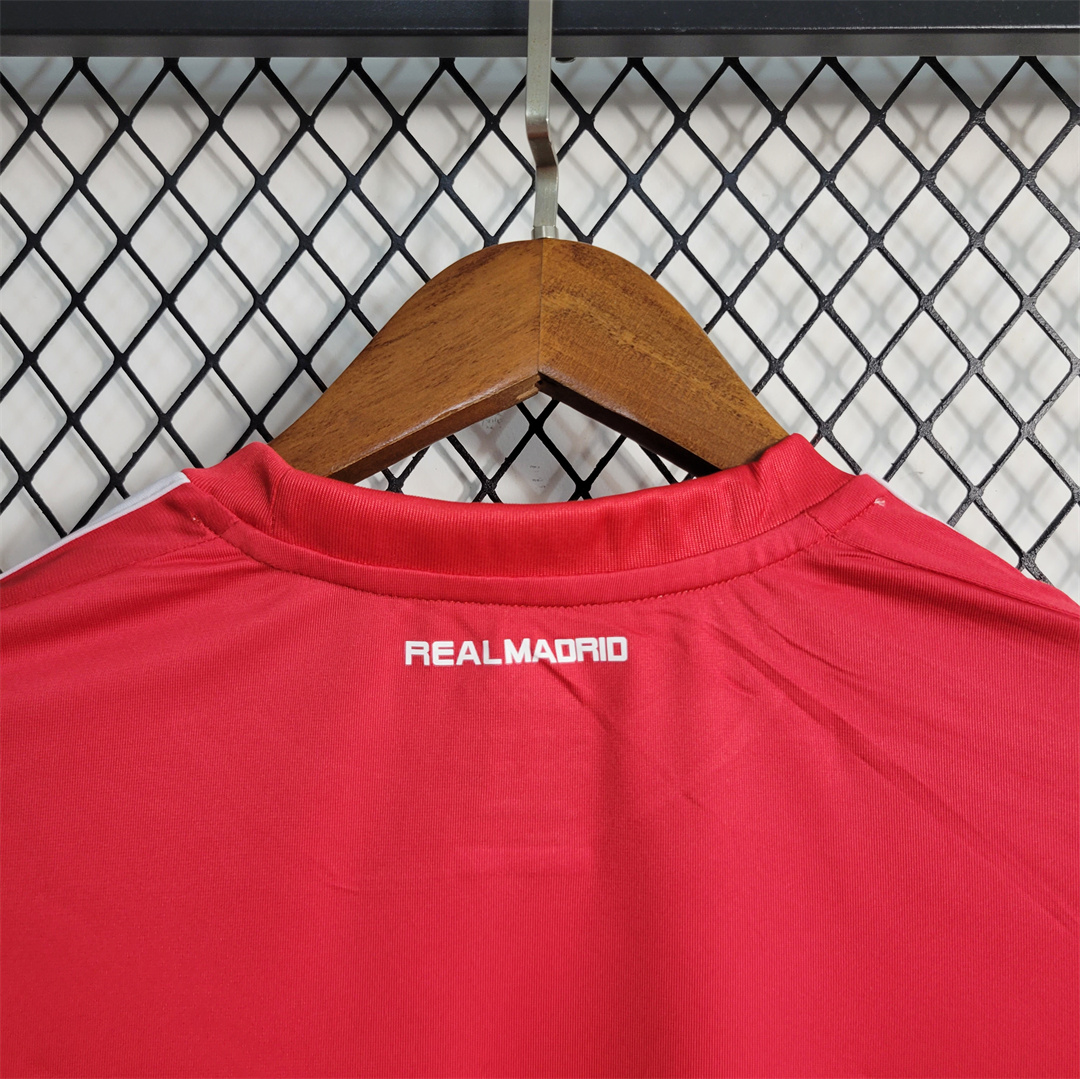 Real Madrid Retro 11-12 Third Red Jersey