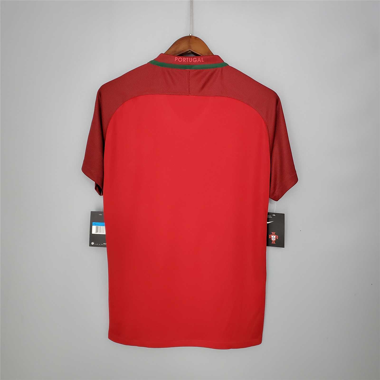 Retro Portugal 2016 Home Stadium Jersey