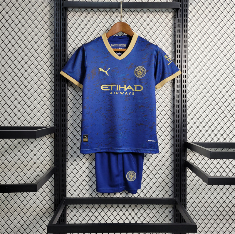 Manchester City 23-24 Blue Kids Kit