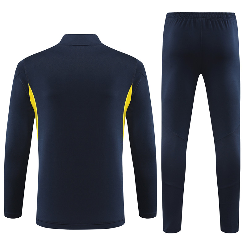 Real Madrid 23-24 Long Sleeve Training Set -Royal Blue