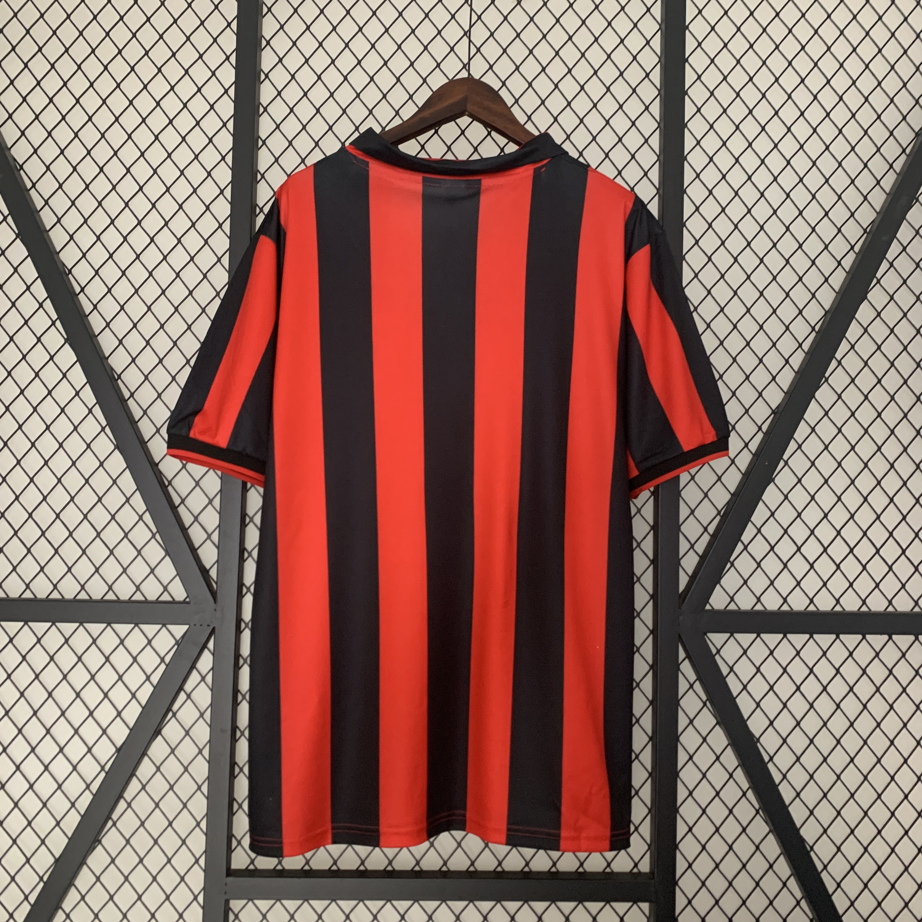 Retro AC Milan 90-91 Home Stadium Jersey