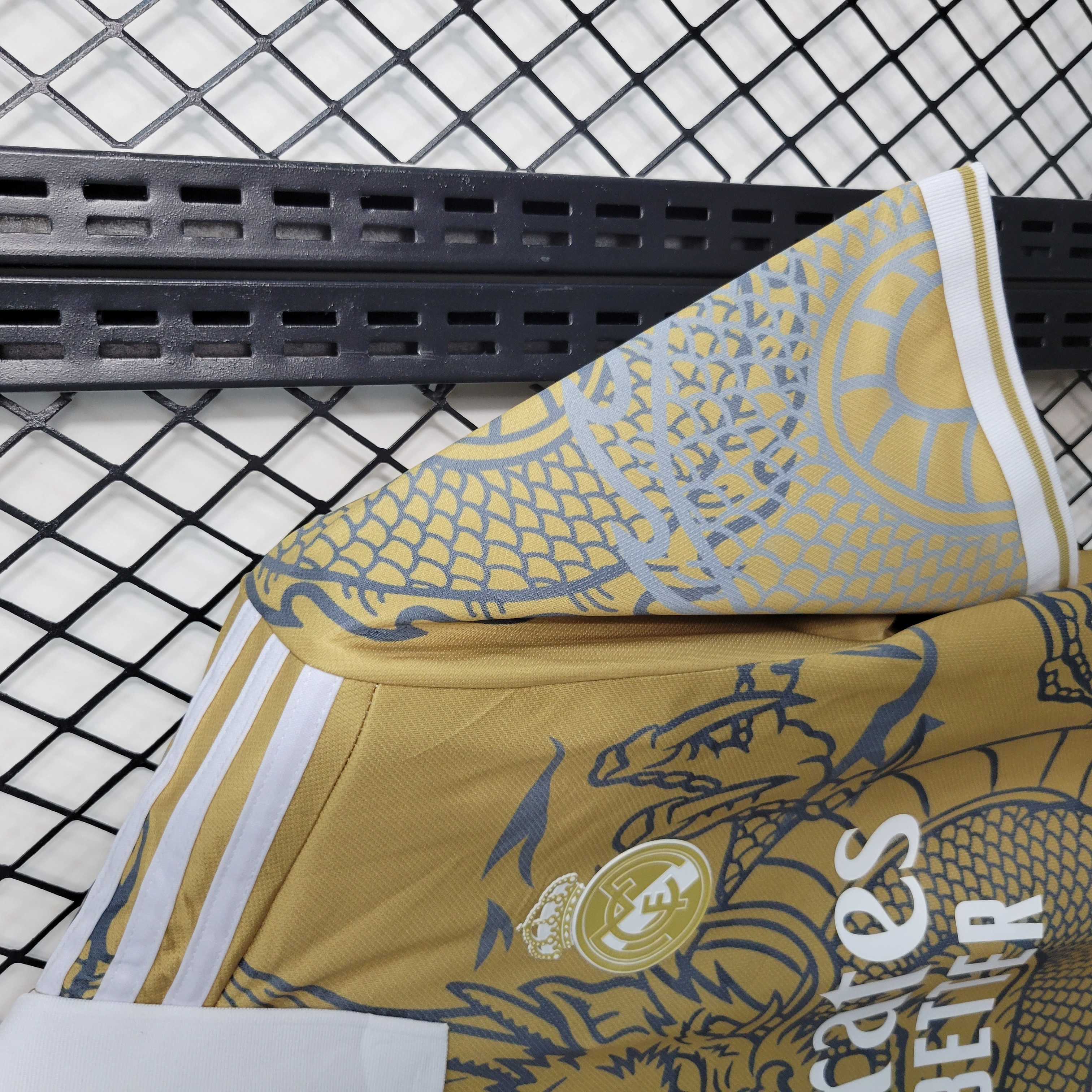 Real Madrid 23-24 Yellow Dragon Special Edition Jersey - Fans Version