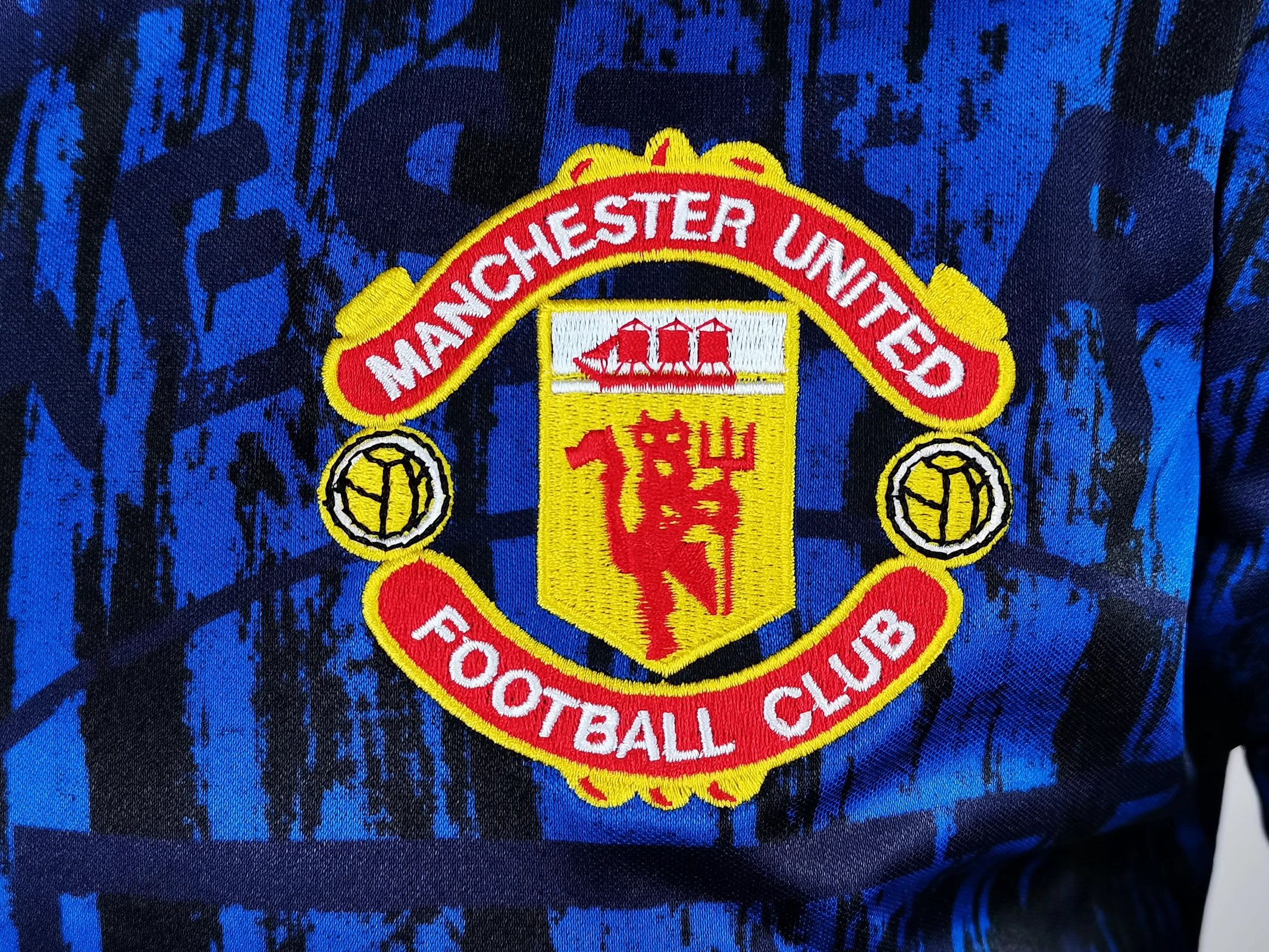 Manchester United Retro 92-94 Away Long Sleeve Jersey