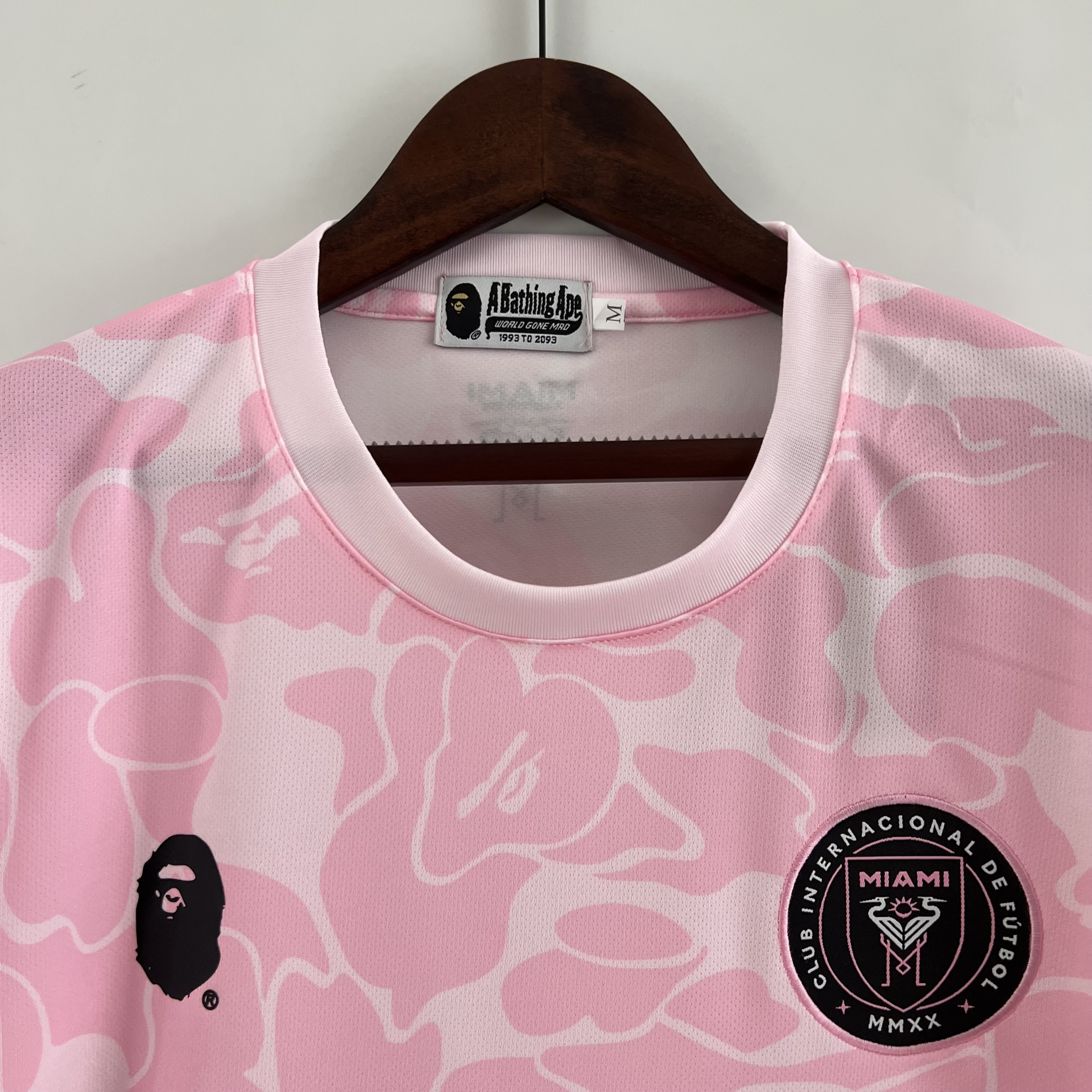 INT M.A.M x A.P.E 23-24 Pink Special Edition Jersey - Fans Version