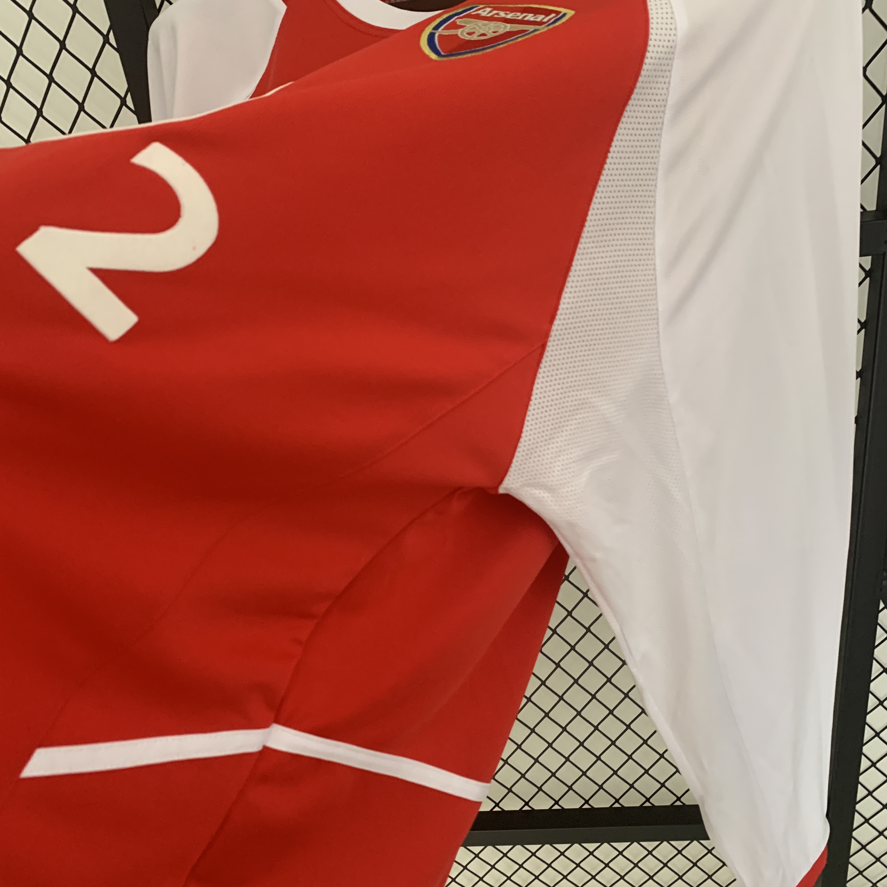 Retro Arsenal 02-04 Home Stadium Long Sleeve Jersey