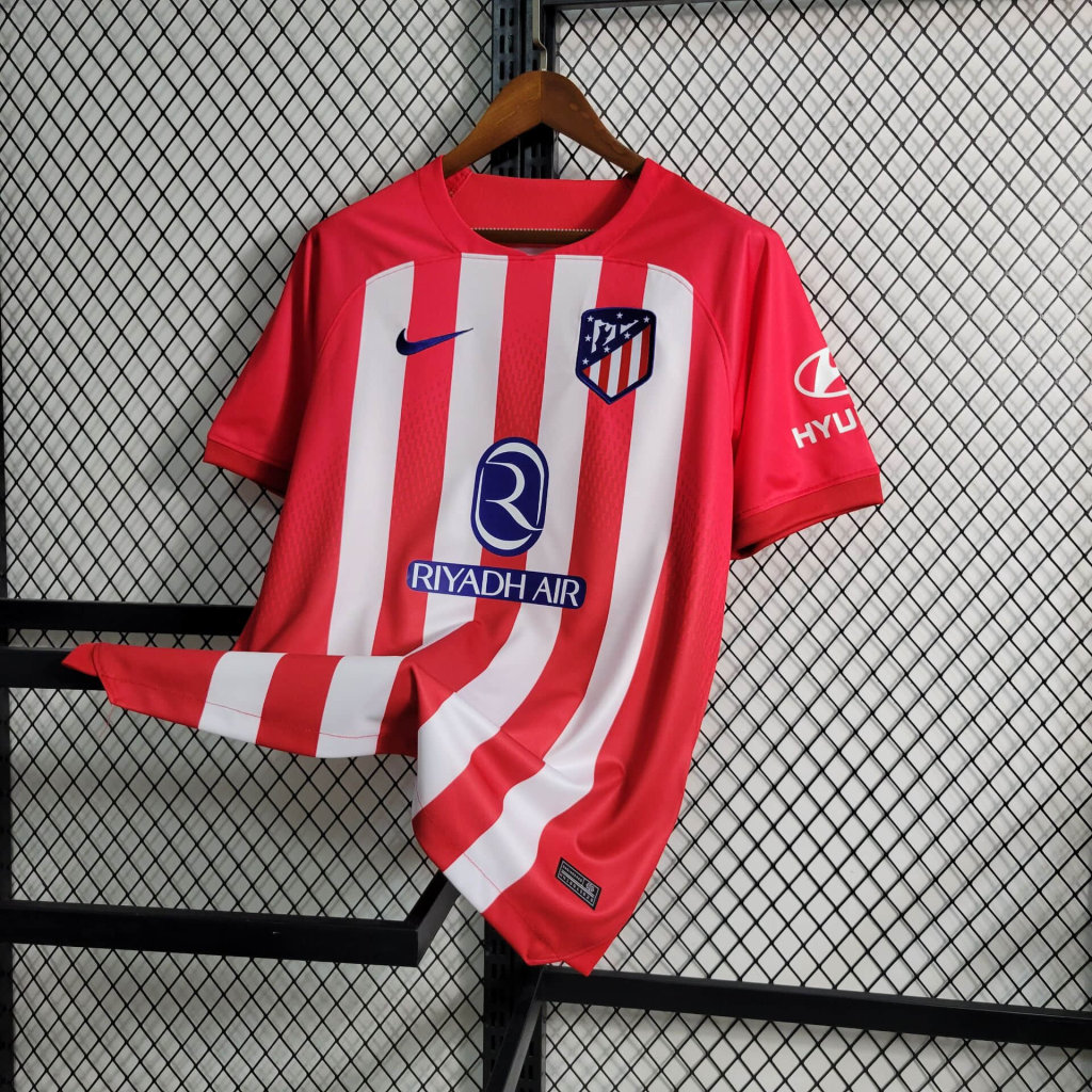 Atletico Madrid 23-24 Home Stadium Jersey - Fans Version