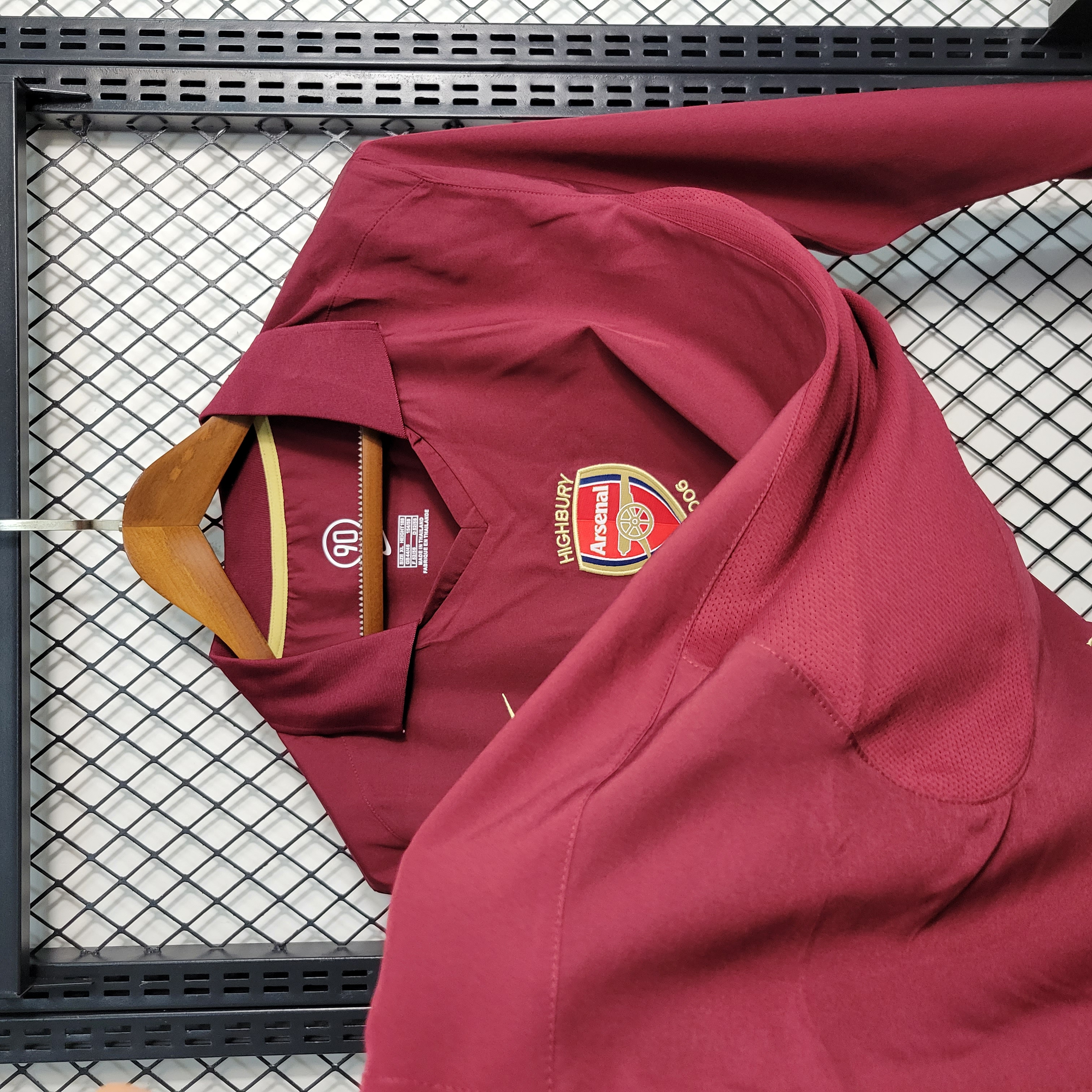 Arsenal Retro 05-06 Home Stadium Long Sleeve Jersey