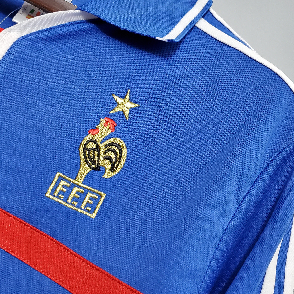 Retro France 2000 Home Stadium Jersey