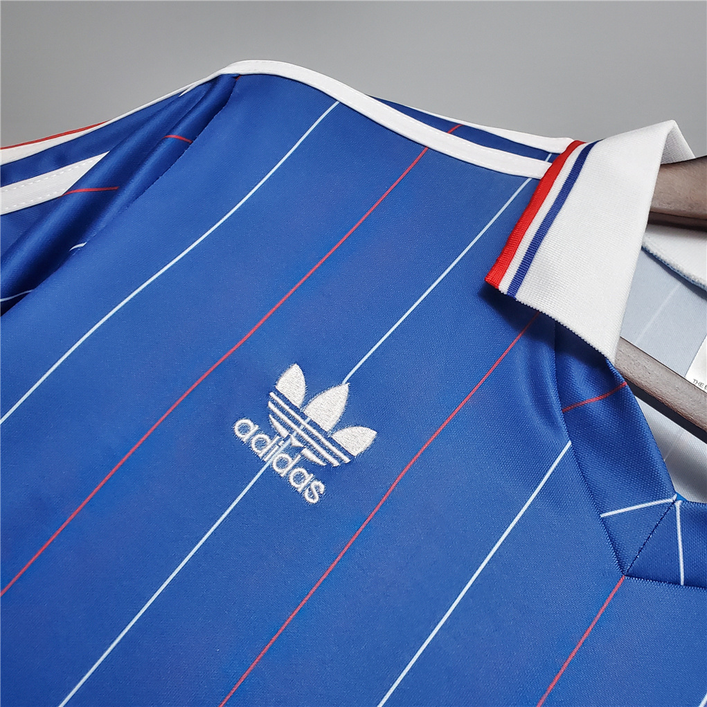 Retro France 1982 Home Stadium Jersey