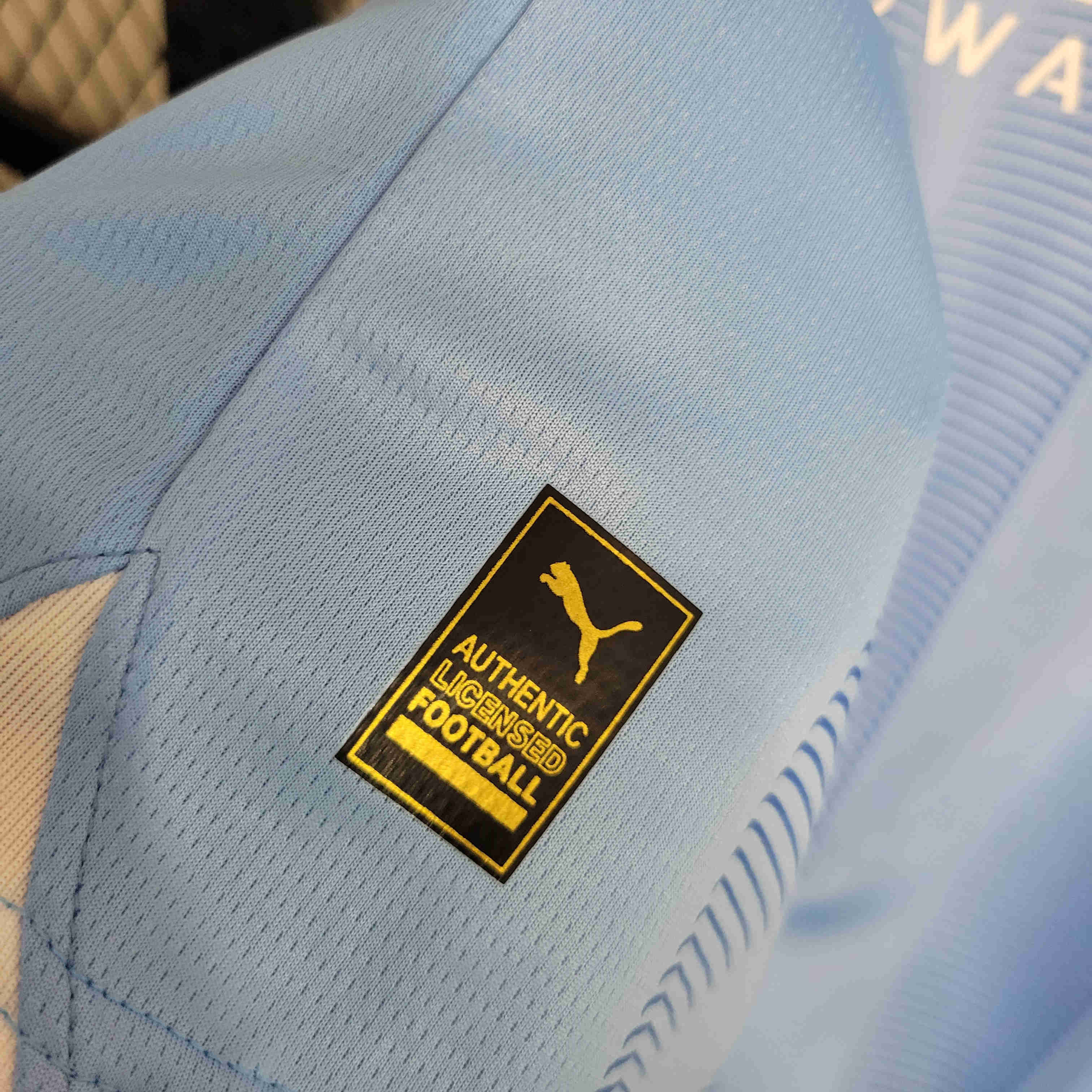 Manchester City 23/24 Home Kids Kit Jersey