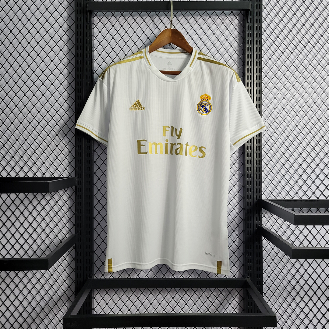 Retro Real Madrid 19-20 Home Stadium Jersey