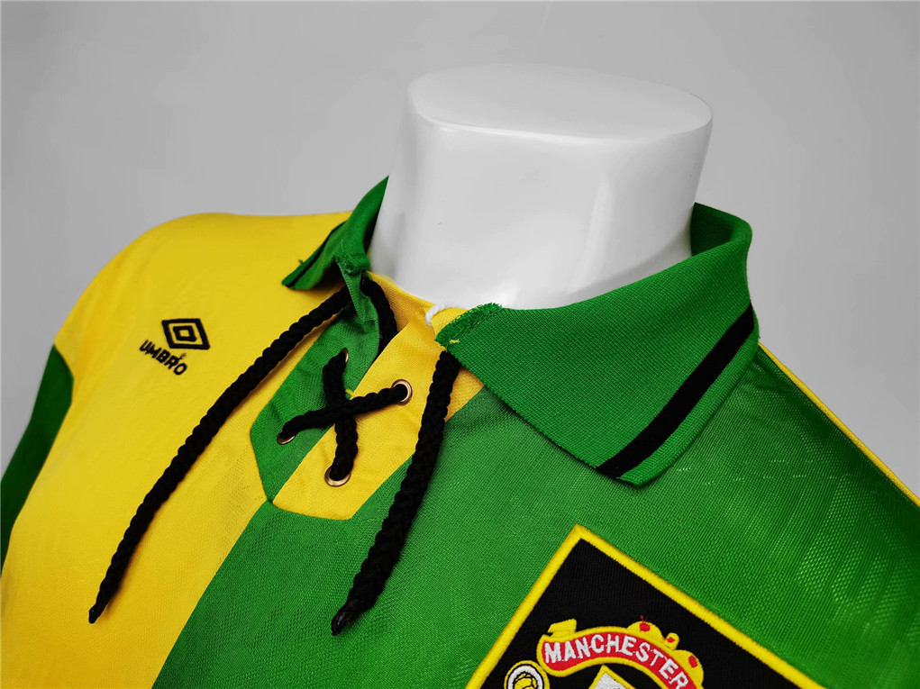 Manchester United Retro 92-94 Third Away Long Sleeve Jersey