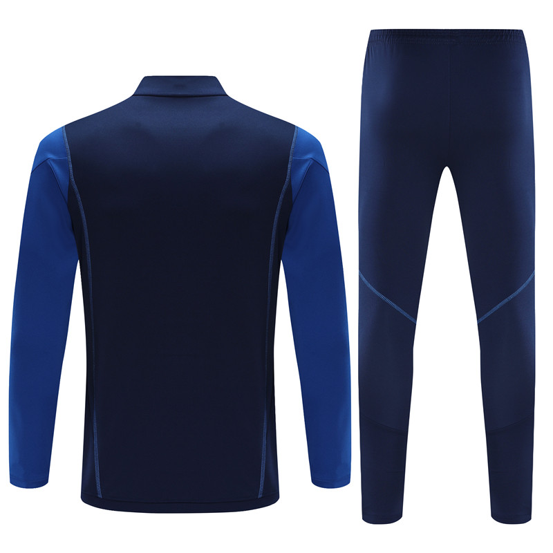 Manchester United 23-24 Long Sleeve Training Set -Blue