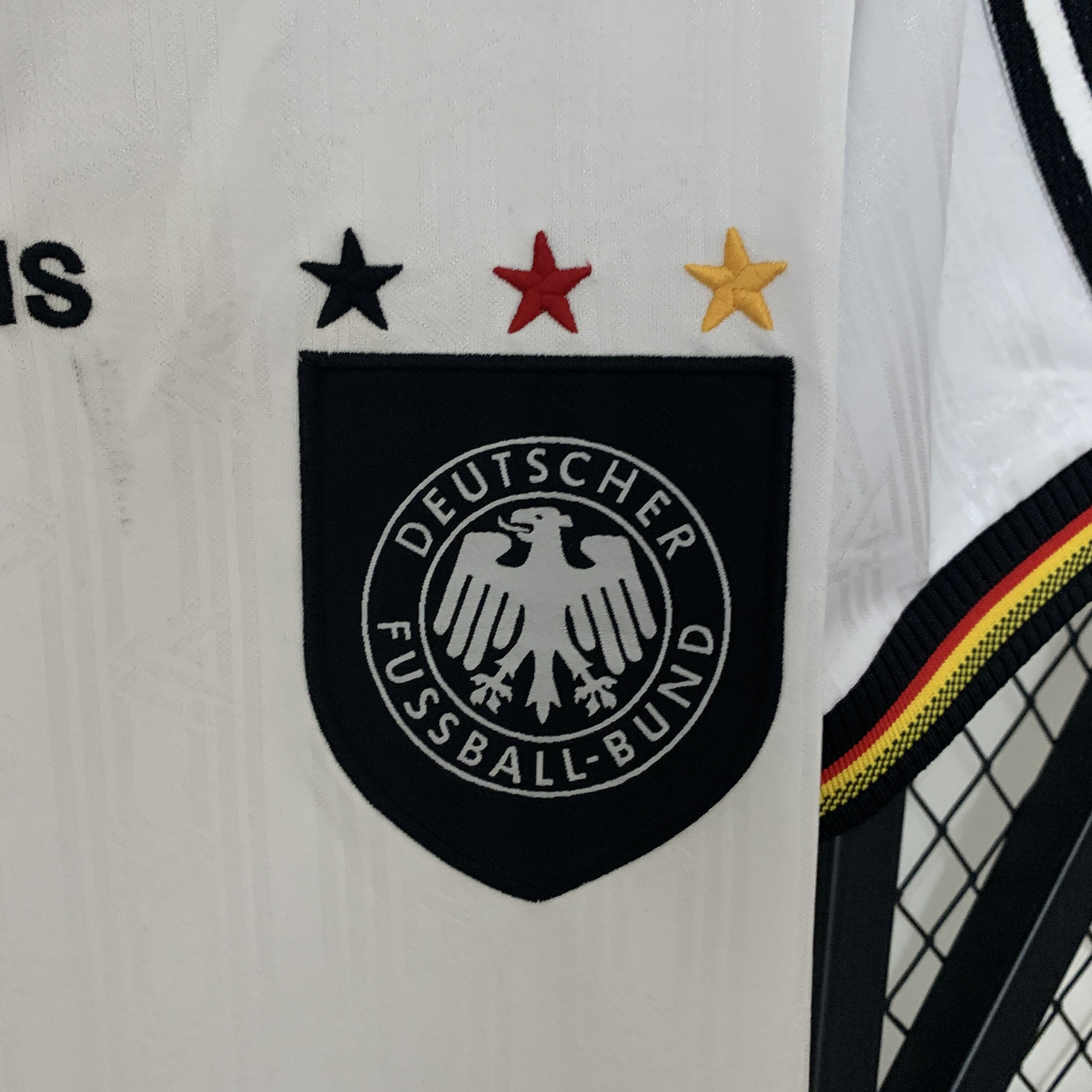 Retro Germany 1996 Home Stadium Jersey