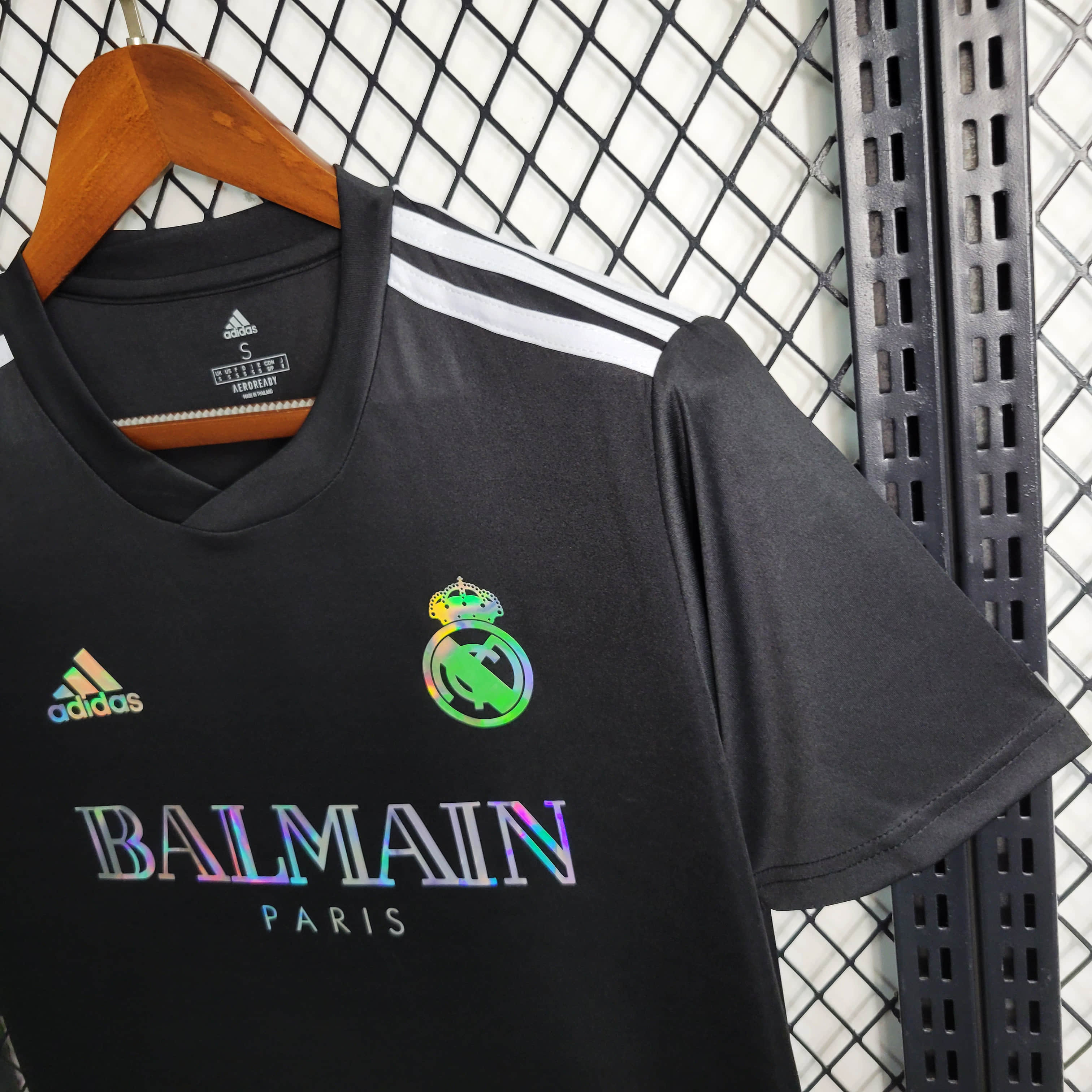 Real Madrid x B.A.L.M.A.I.N 23-24 Black Special Edition Jersey - Fans Version