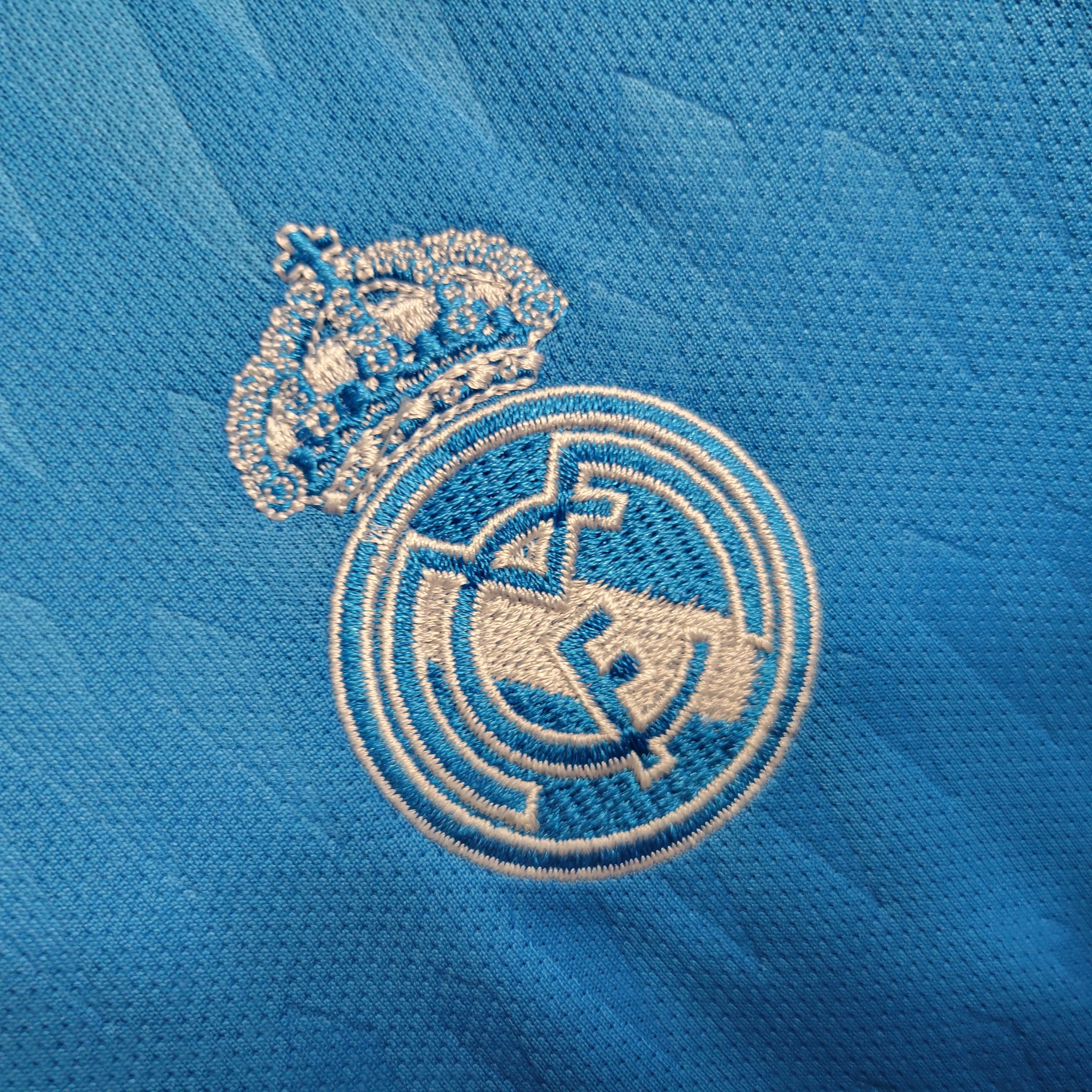 Real Madrid 23-24 Blue Goalkeeper Kids Kit